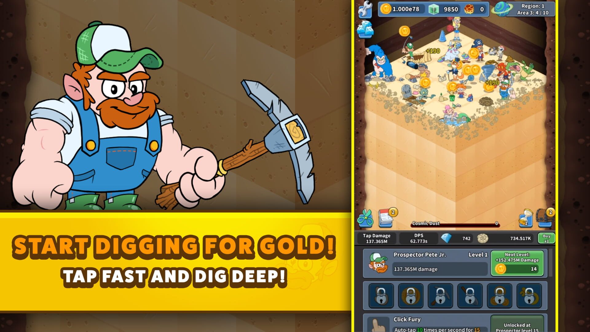 Tap Tap Dig 2 - Screenshot