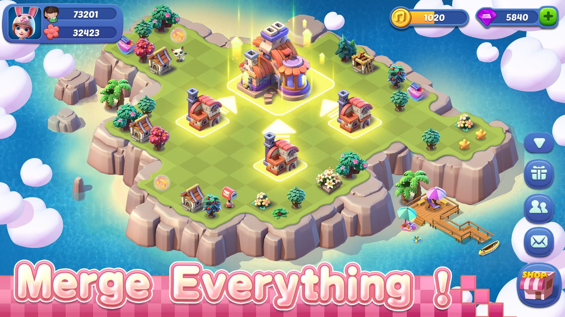 Mergical Fun: Match Island - Screenshot