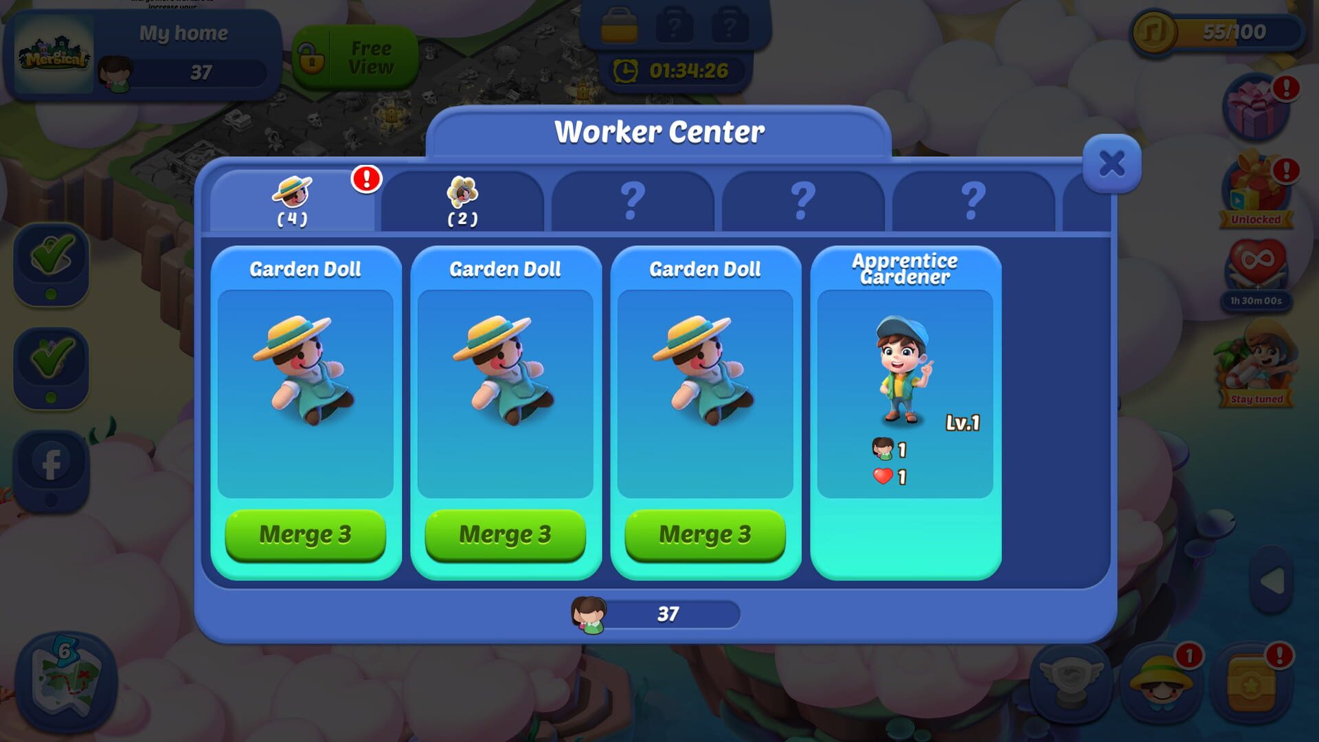 Mergical Fun: Match Island - Screenshot