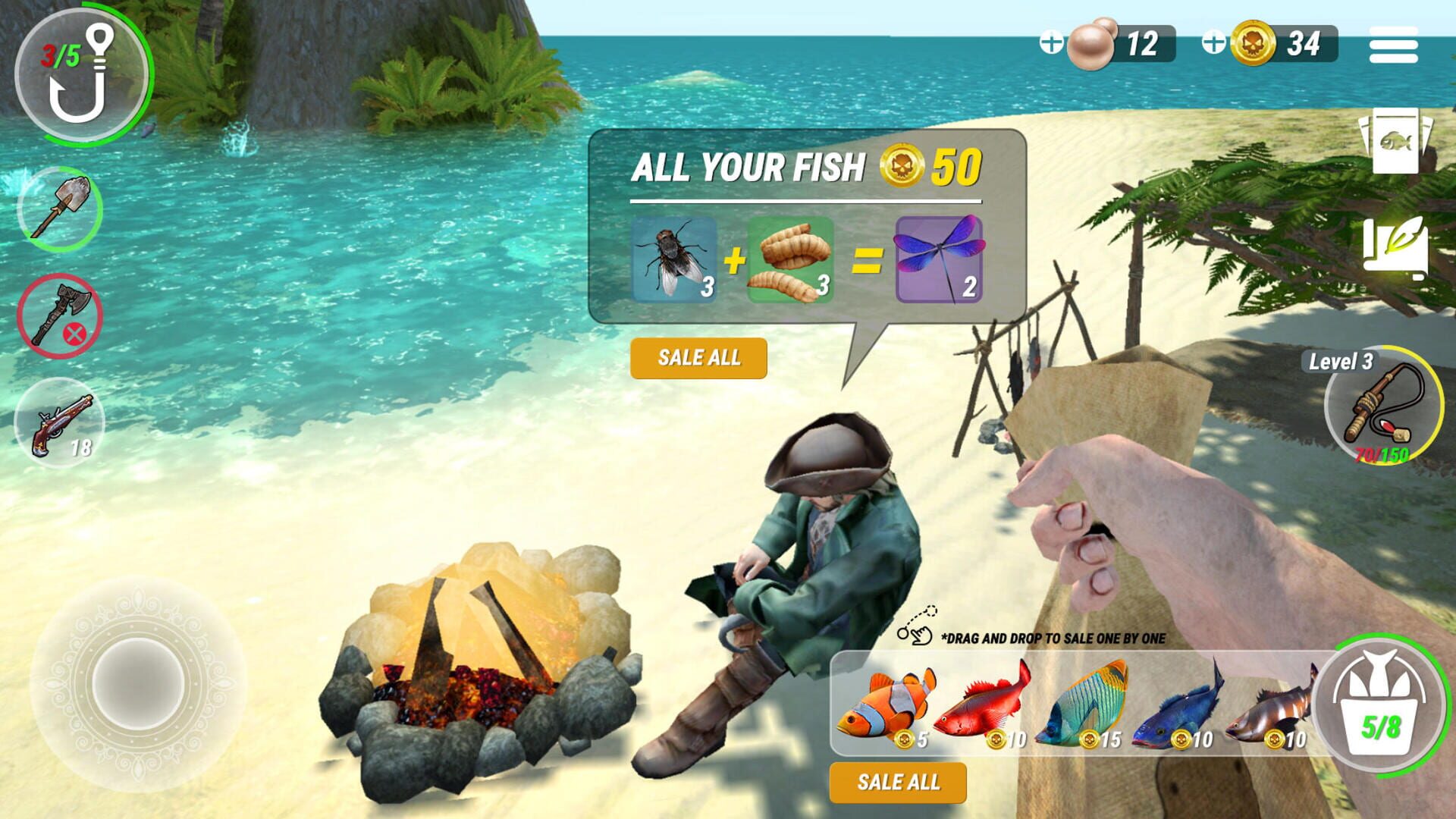 Last Fishing: Monster Clash - Screenshot