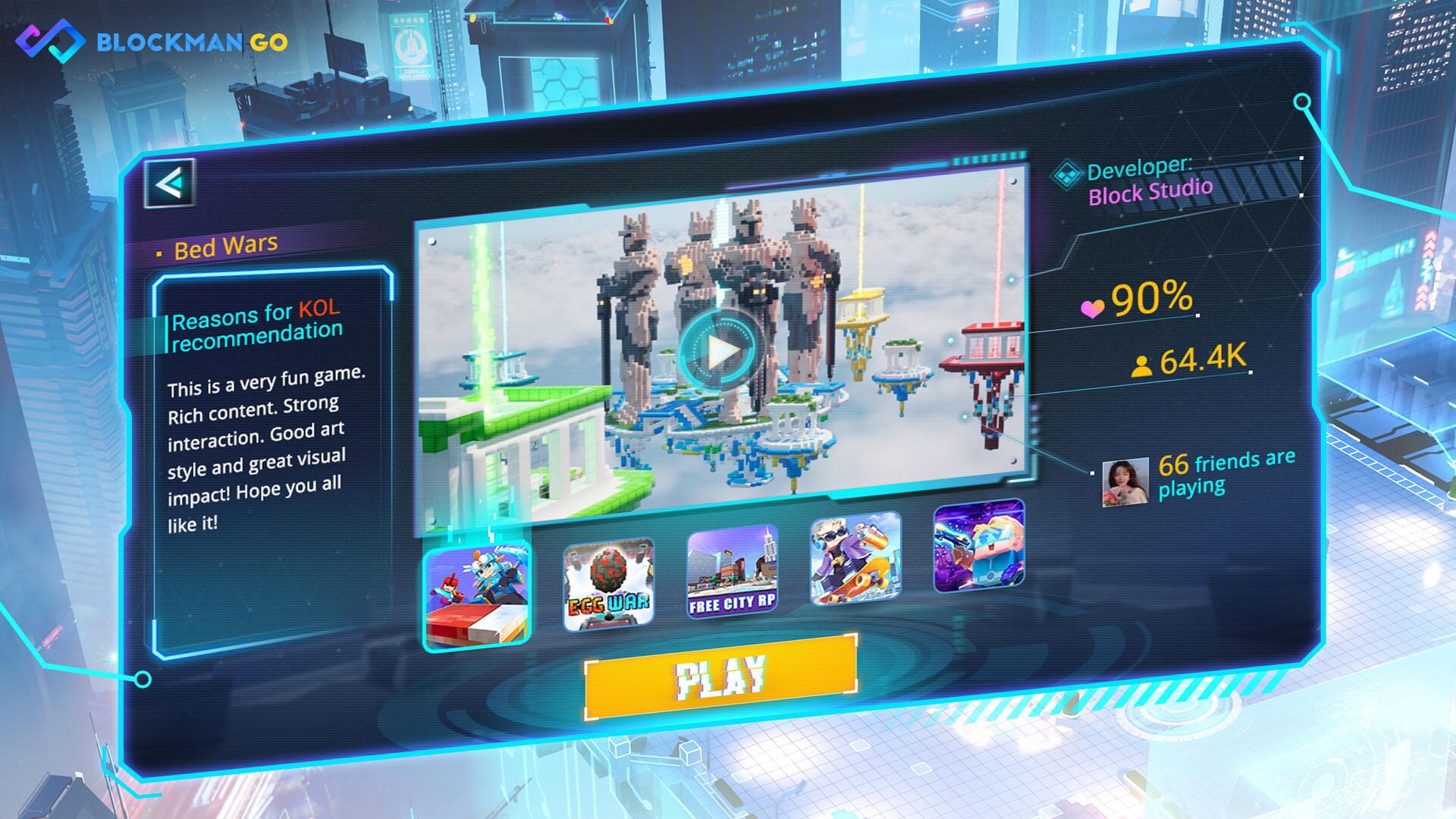 Garena Blockman Go - Screenshot