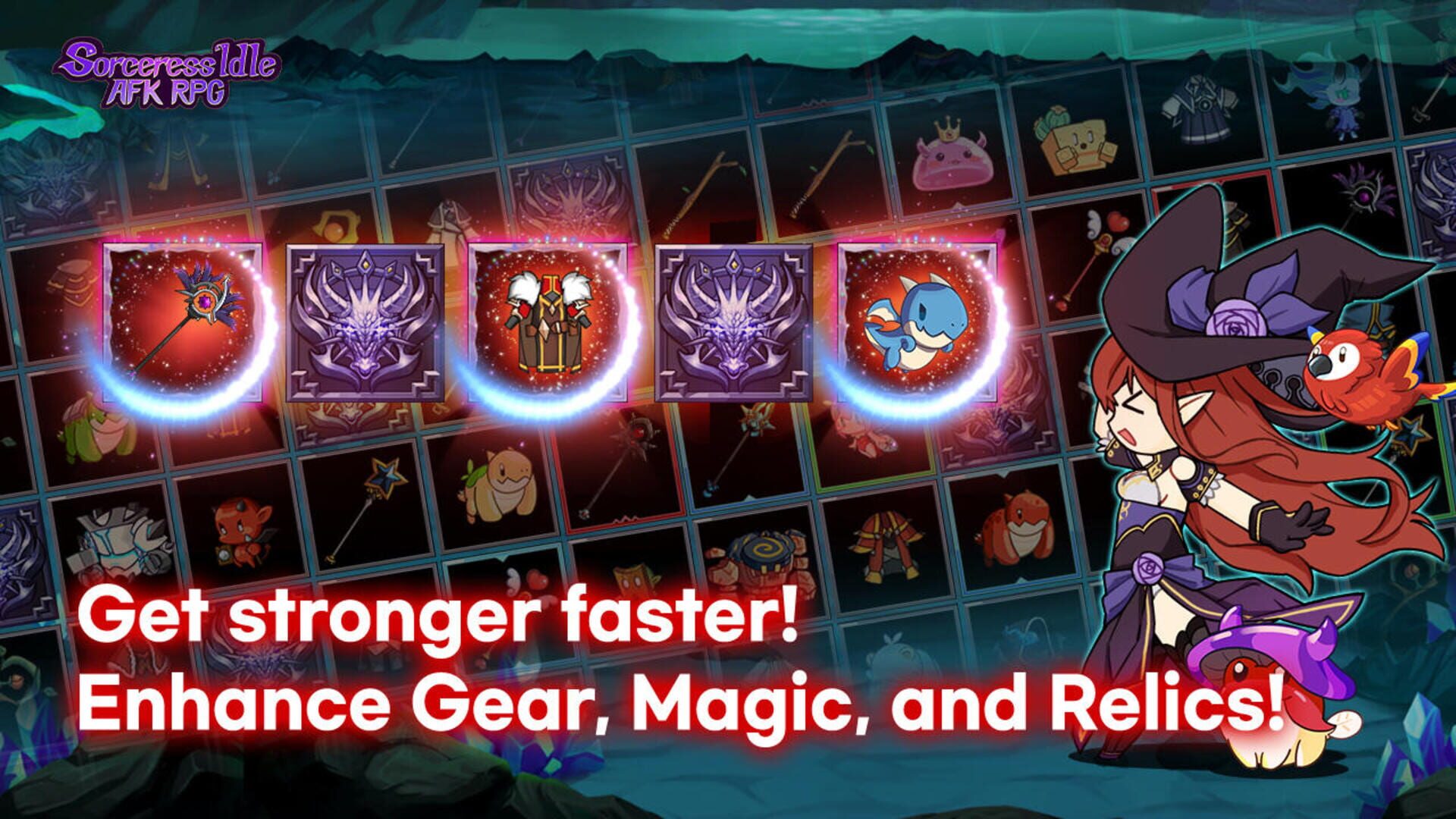 Sorceress Idle - Screenshot
