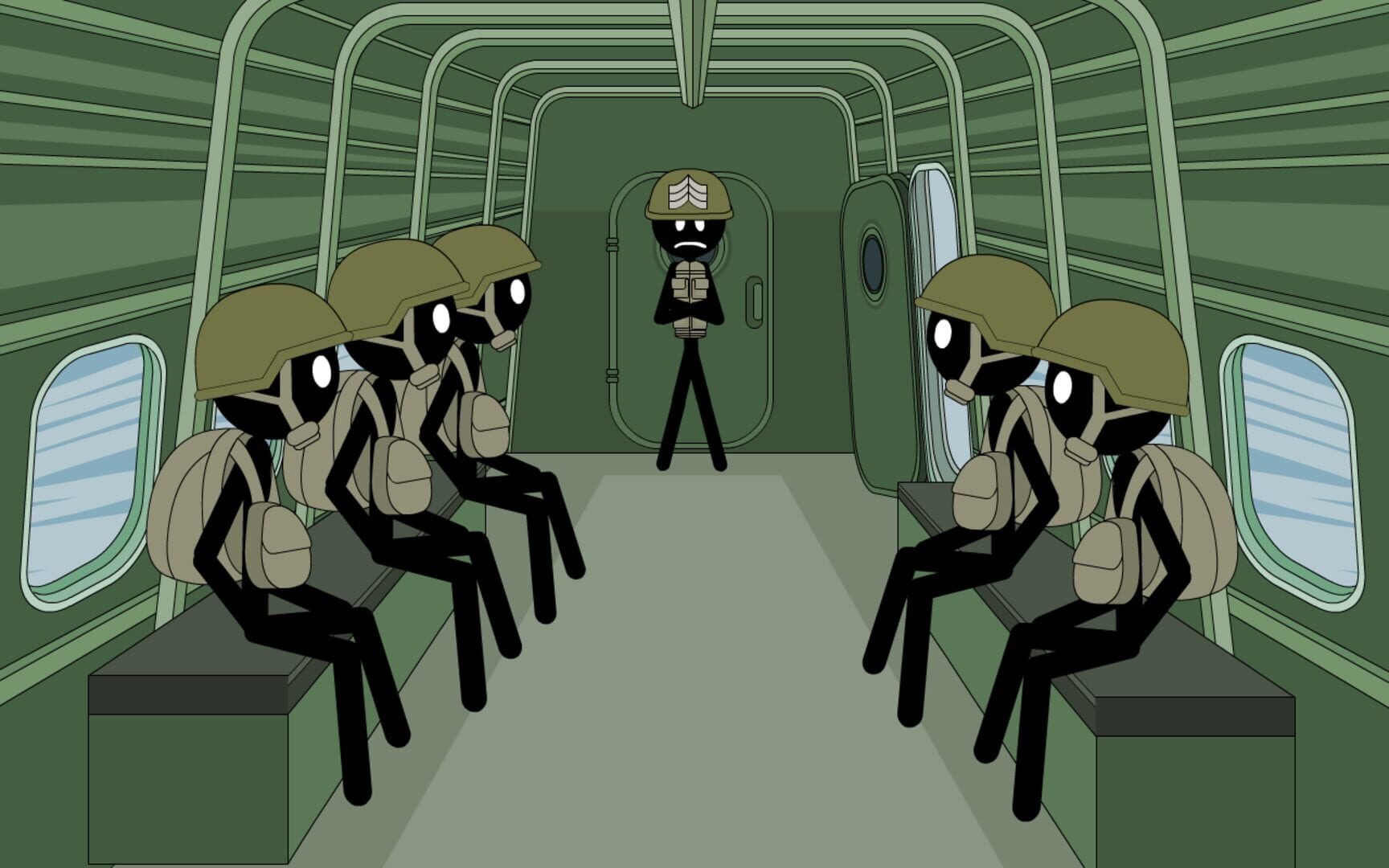 Stickman Kill Sergeant - Screenshot