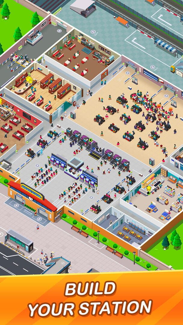 Idle Train Empire - Screenshot