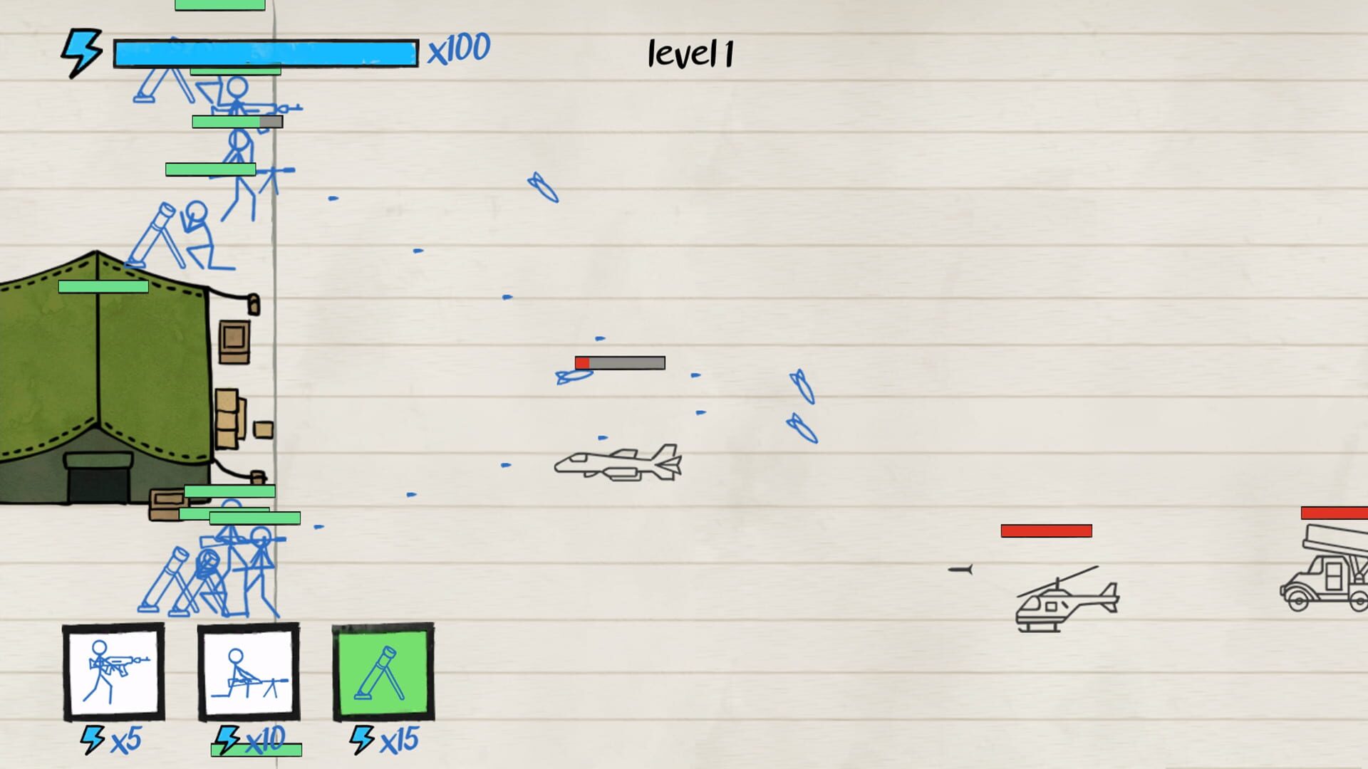 Paper Battle - Screenshot