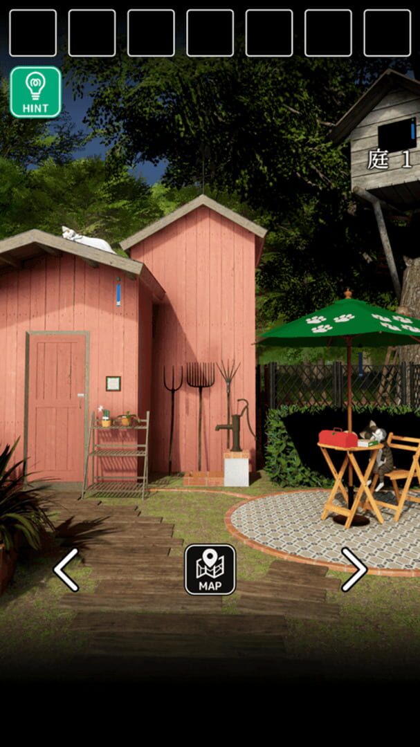Dasshutsu Game: Neko-sama no Karakuri Garden kara no Dasshutsu - Screenshot