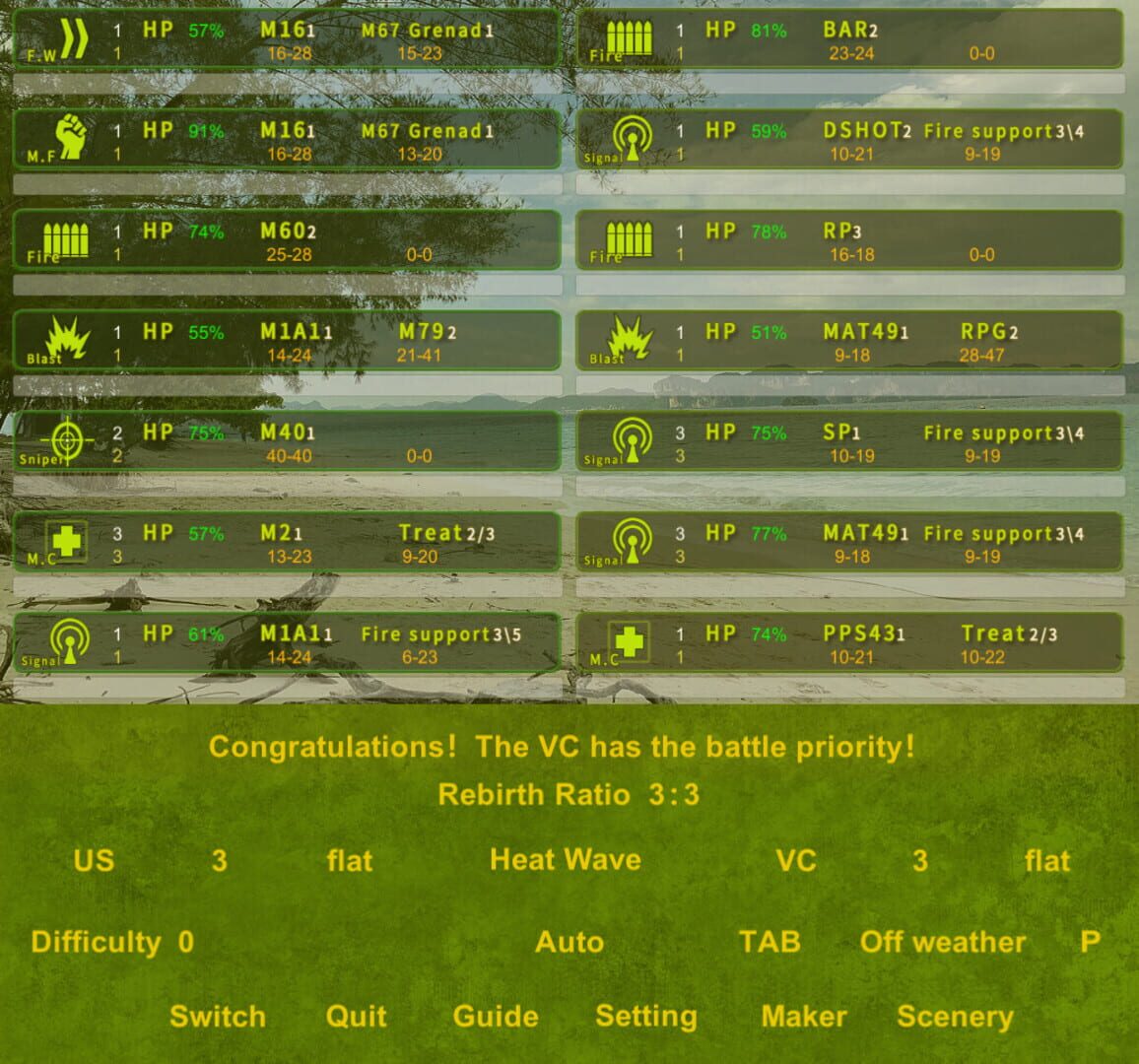 Battle Thunder Front - Screenshot
