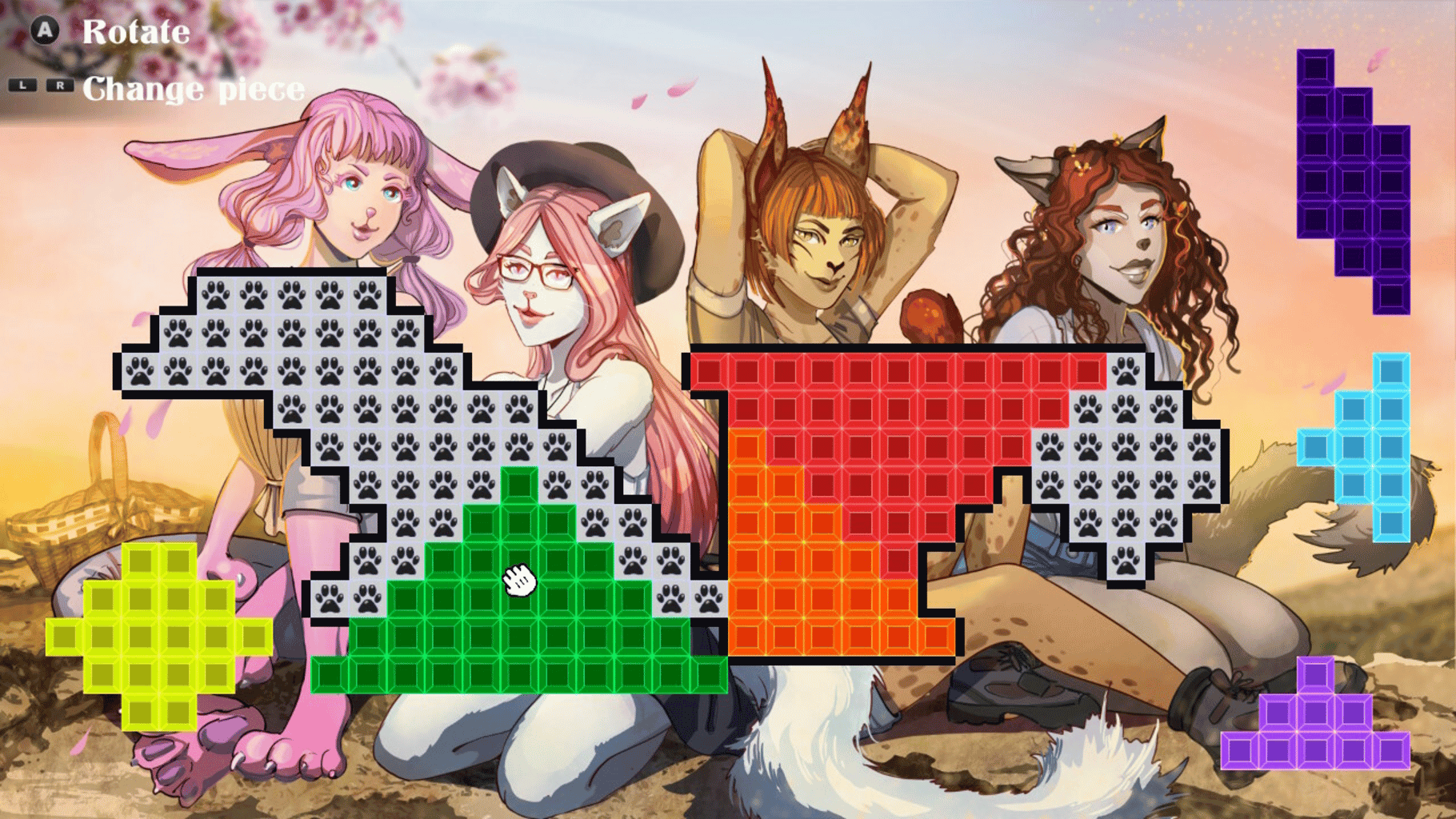 Furry Hentai Tangram screenshot