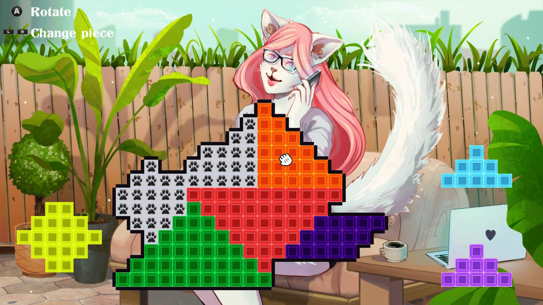 Furry Hentai Tangram screenshot