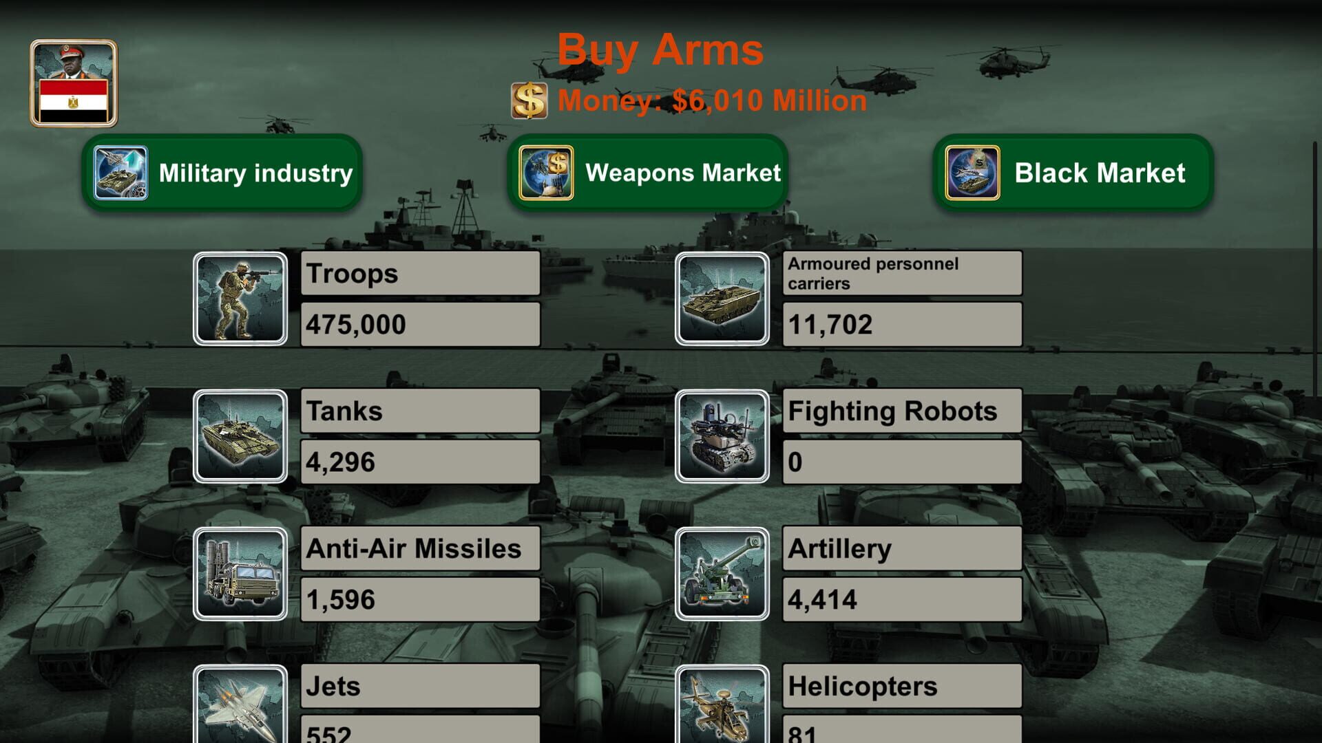 Middle East Empire 2027 - Screenshot