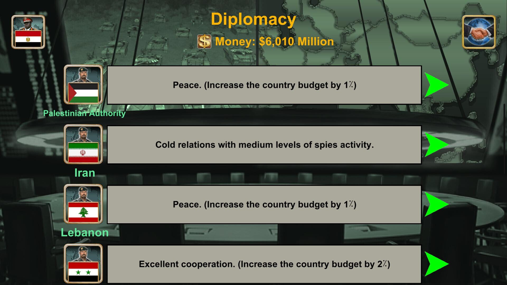 Middle East Empire 2027 - Screenshot