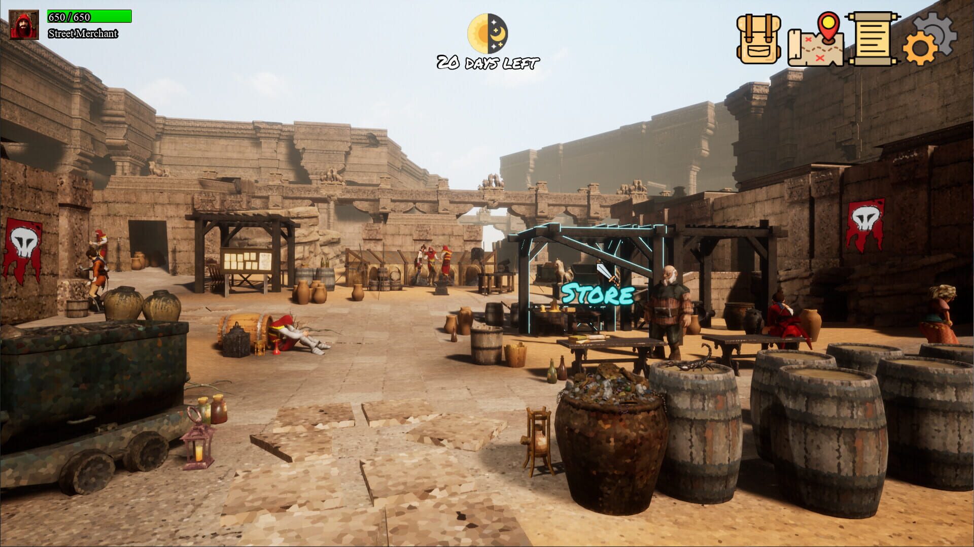 Merchant's Rush - Screenshot