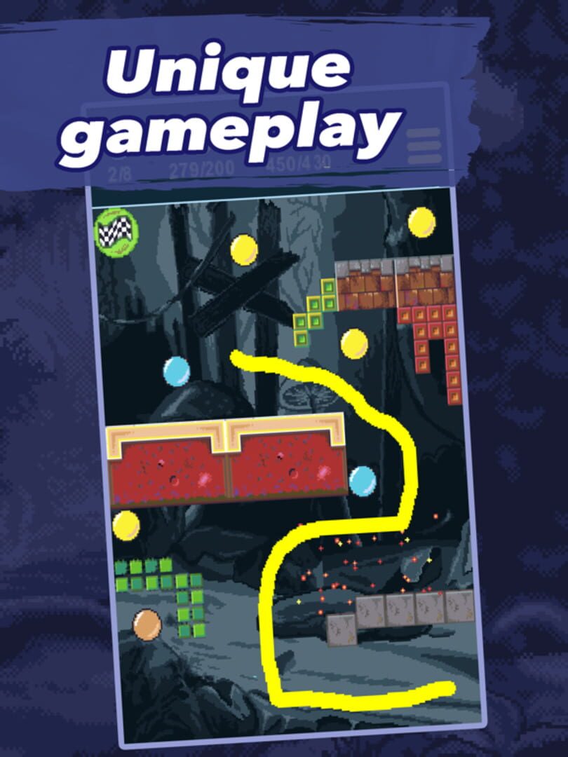 Draw a Line Adventure - Screenshot