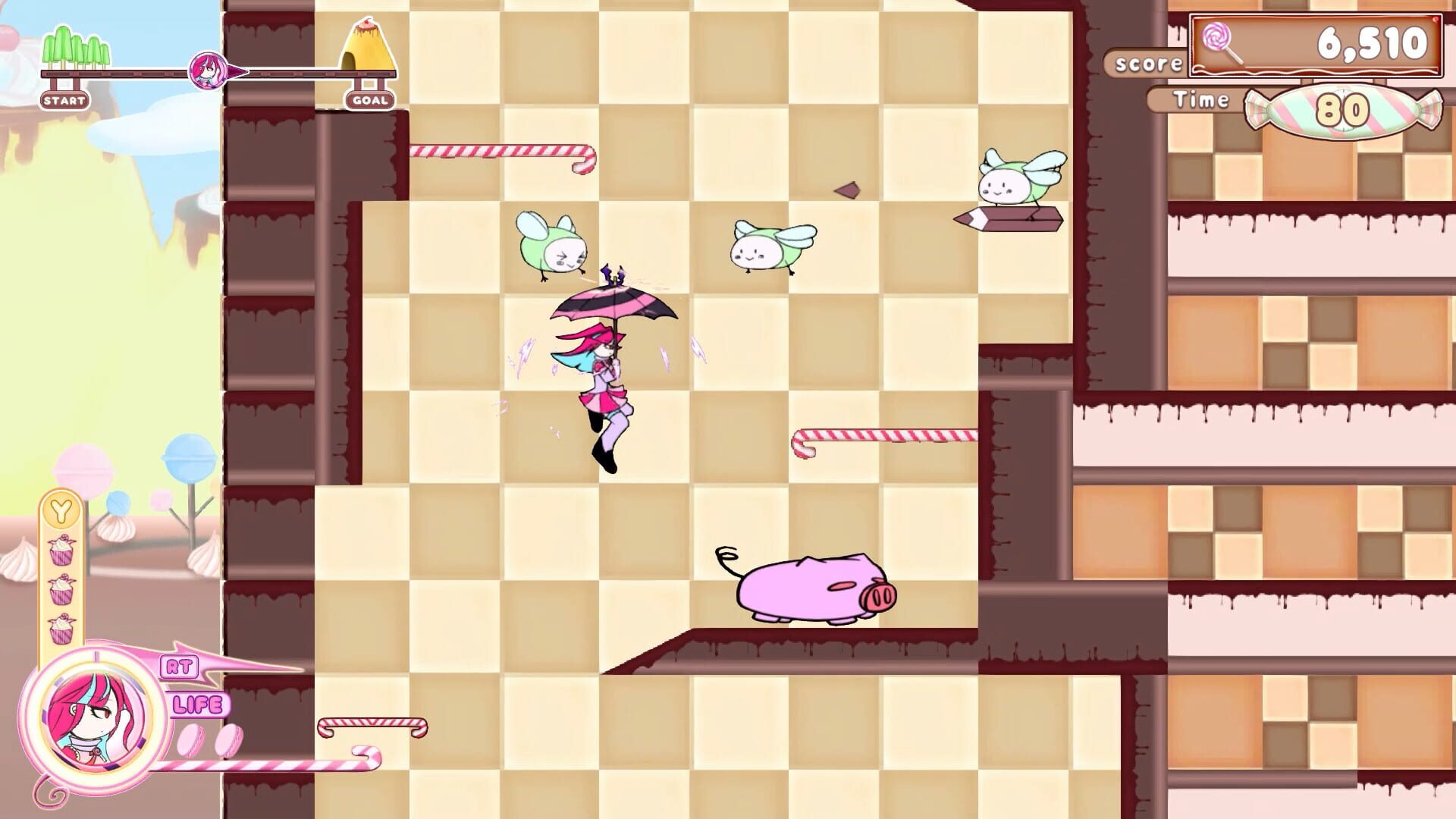 Reilla: Sweets Adventure - Screenshot