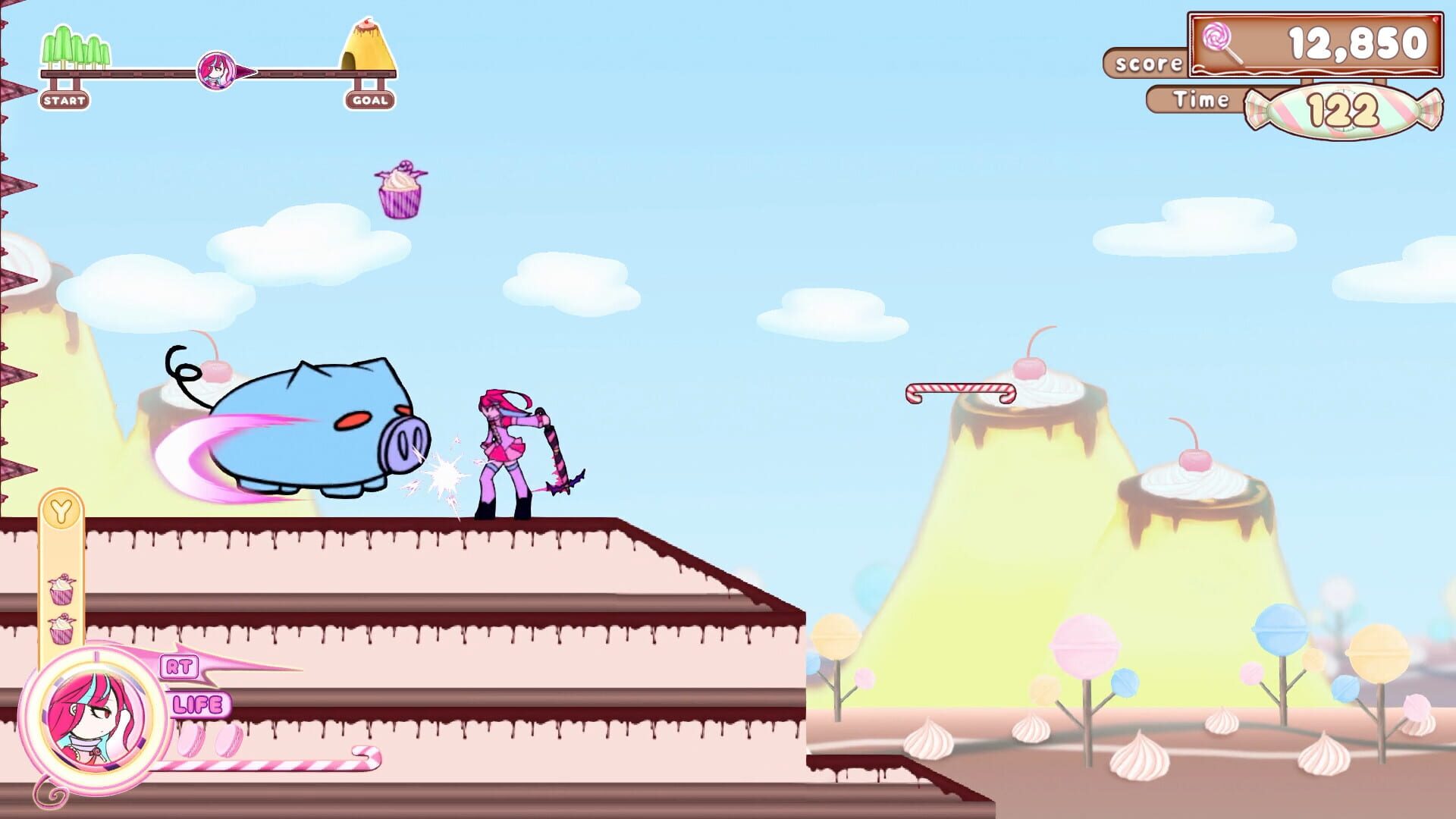 Reilla: Sweets Adventure - Screenshot