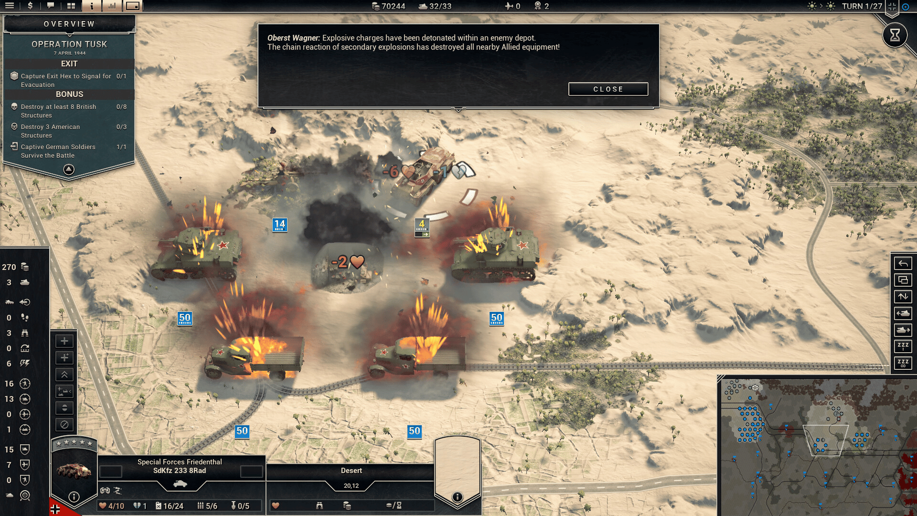 Panzer Corps 2: Axis Operations - 1944 screenshot