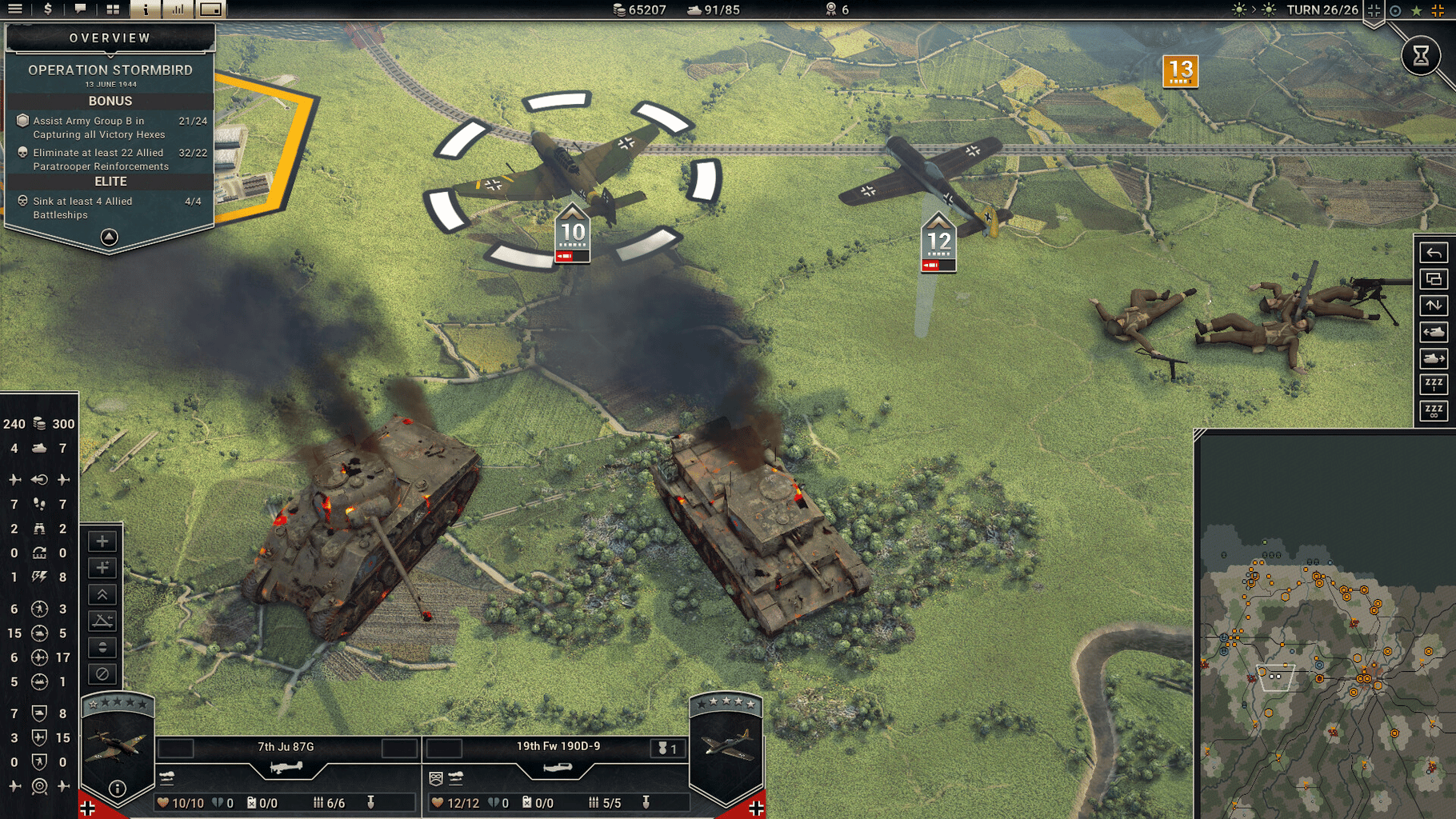 Panzer Corps 2: Axis Operations - 1944 screenshot