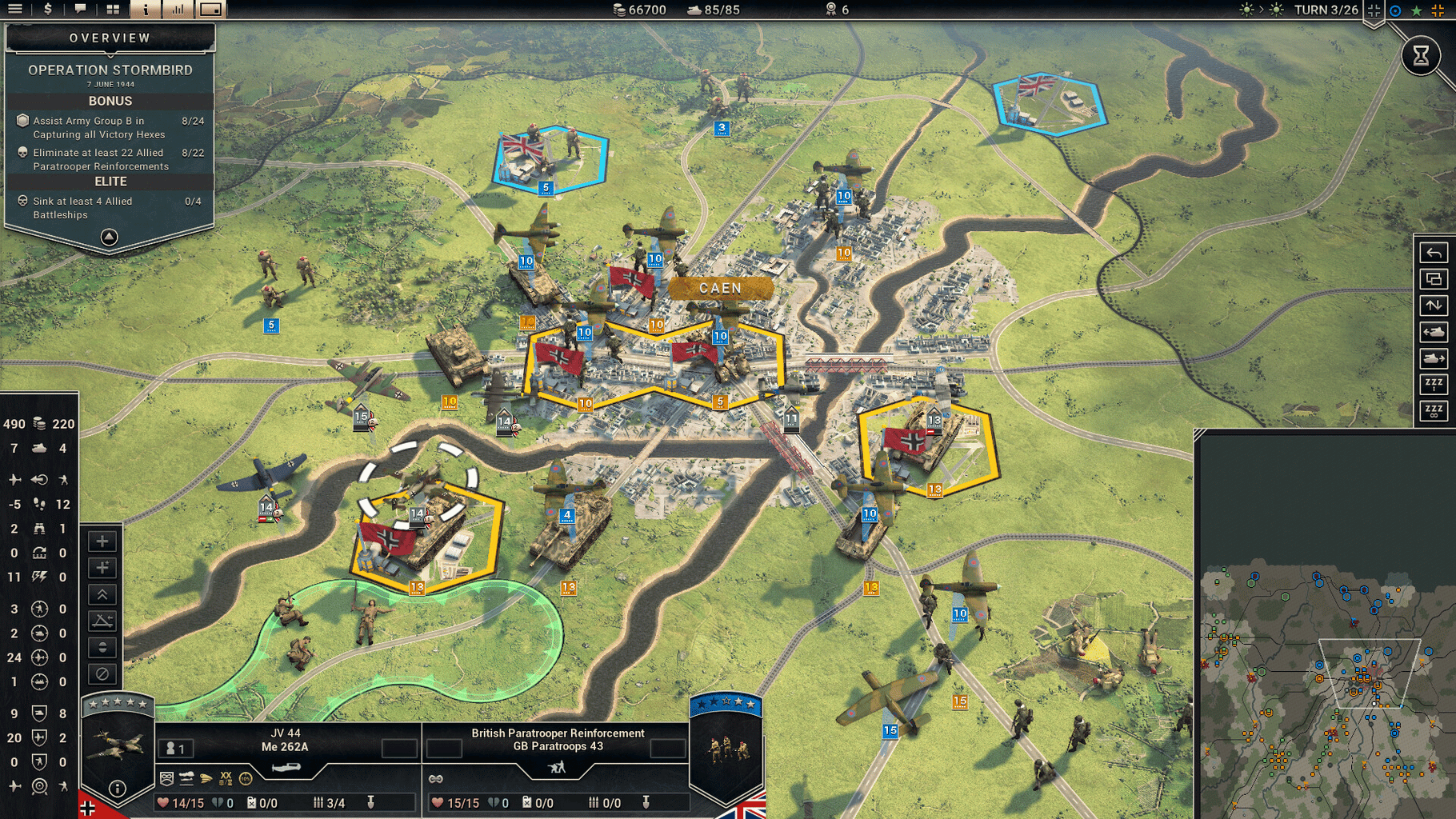 Panzer Corps 2: Axis Operations - 1944 screenshot