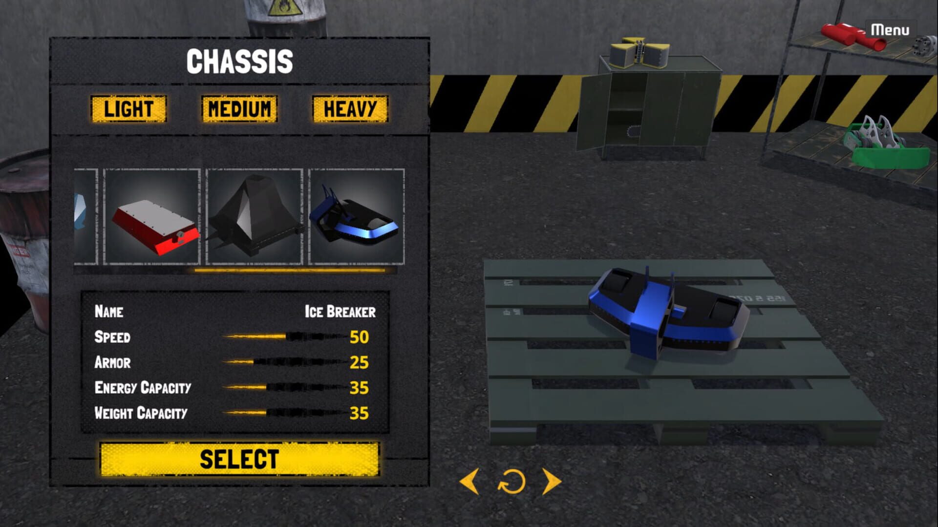Robot Rejects - Screenshot