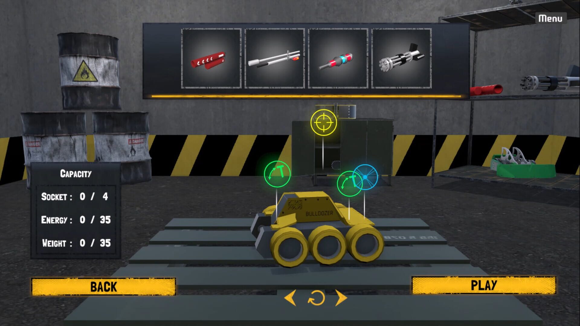 Robot Rejects - Screenshot
