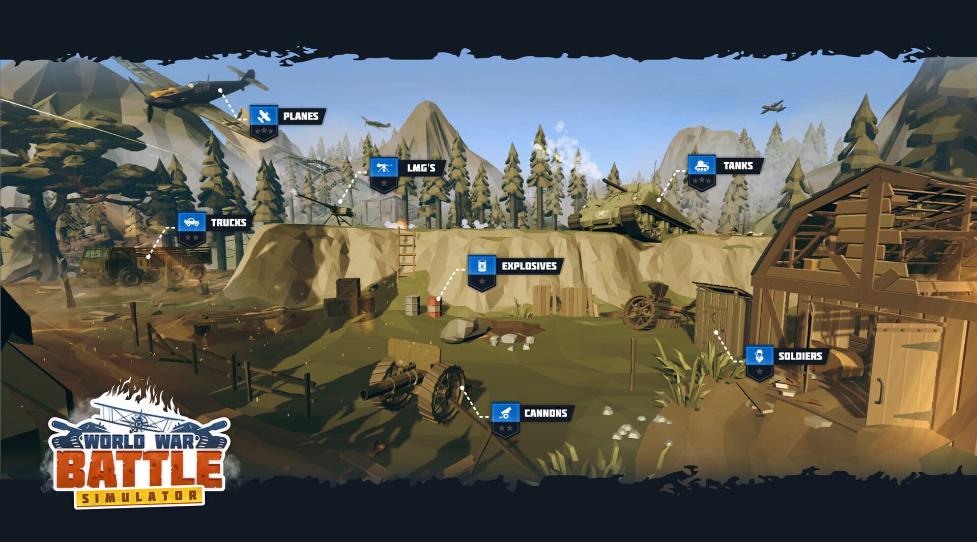 World War Battle Simulator - Screenshot