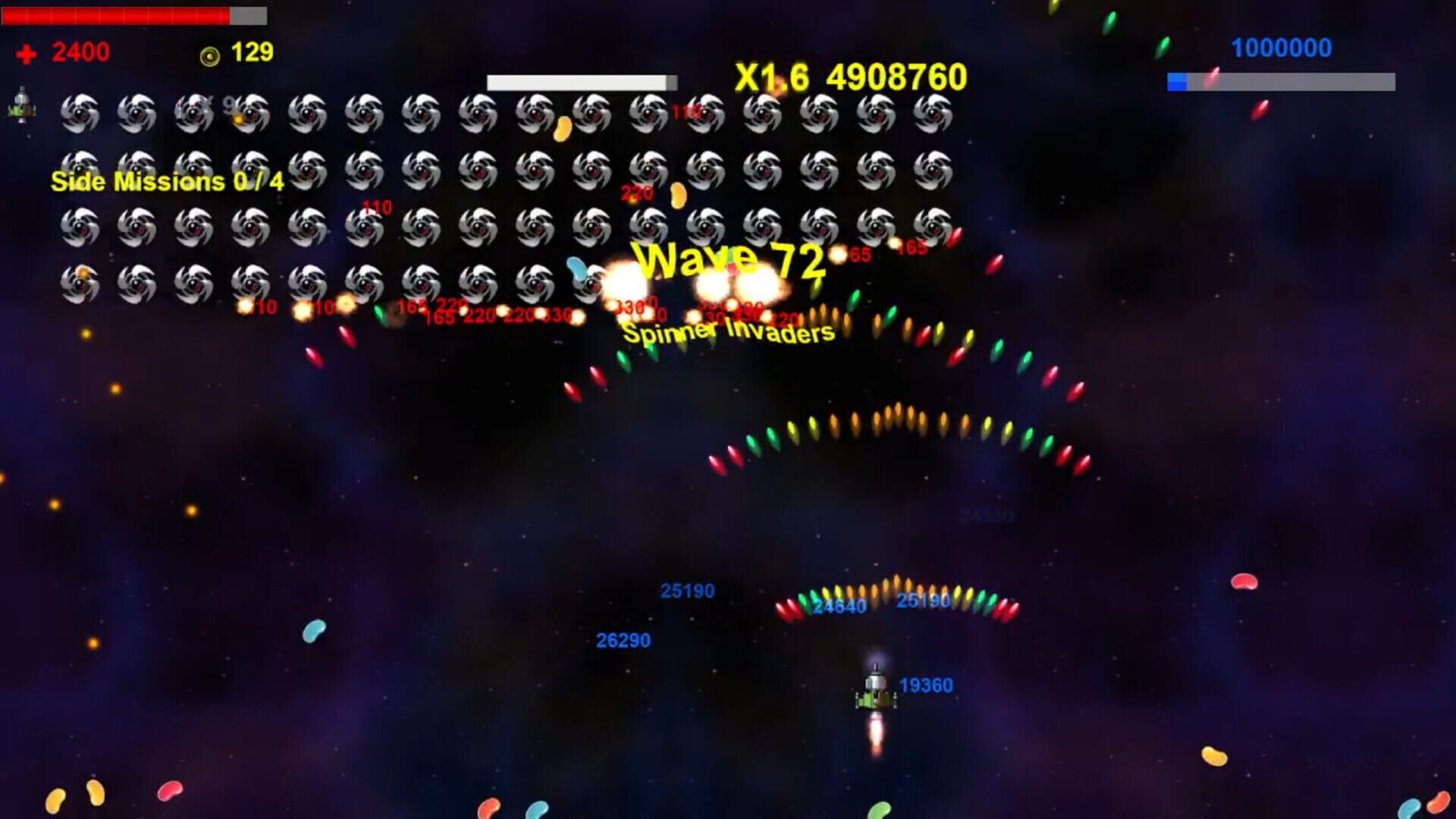 Spinner Invaders 2: A Mad Revenge - Screenshot