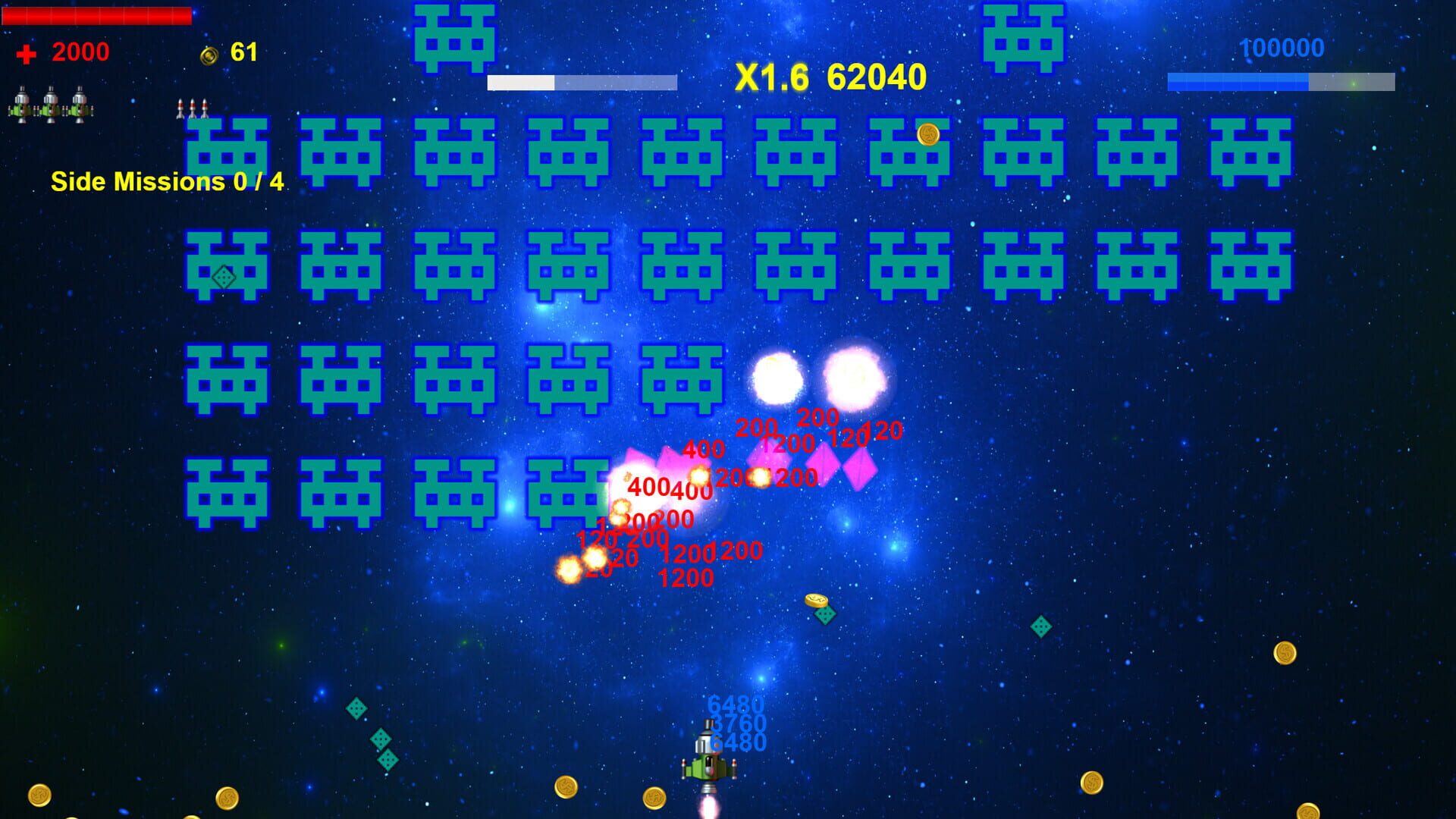 Spinner Invaders 2: A Mad Revenge - Screenshot