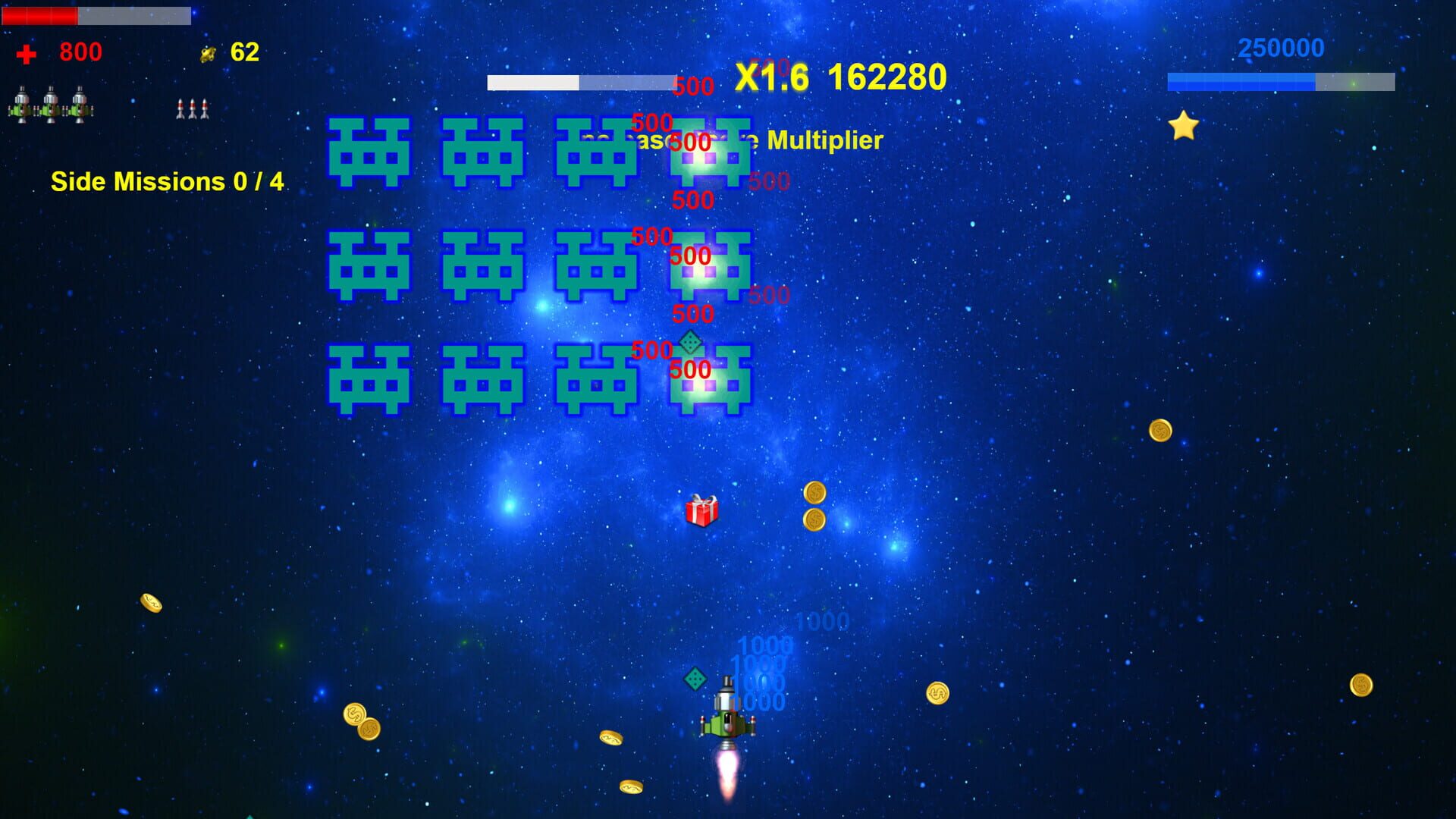Spinner Invaders 2: A Mad Revenge - Screenshot
