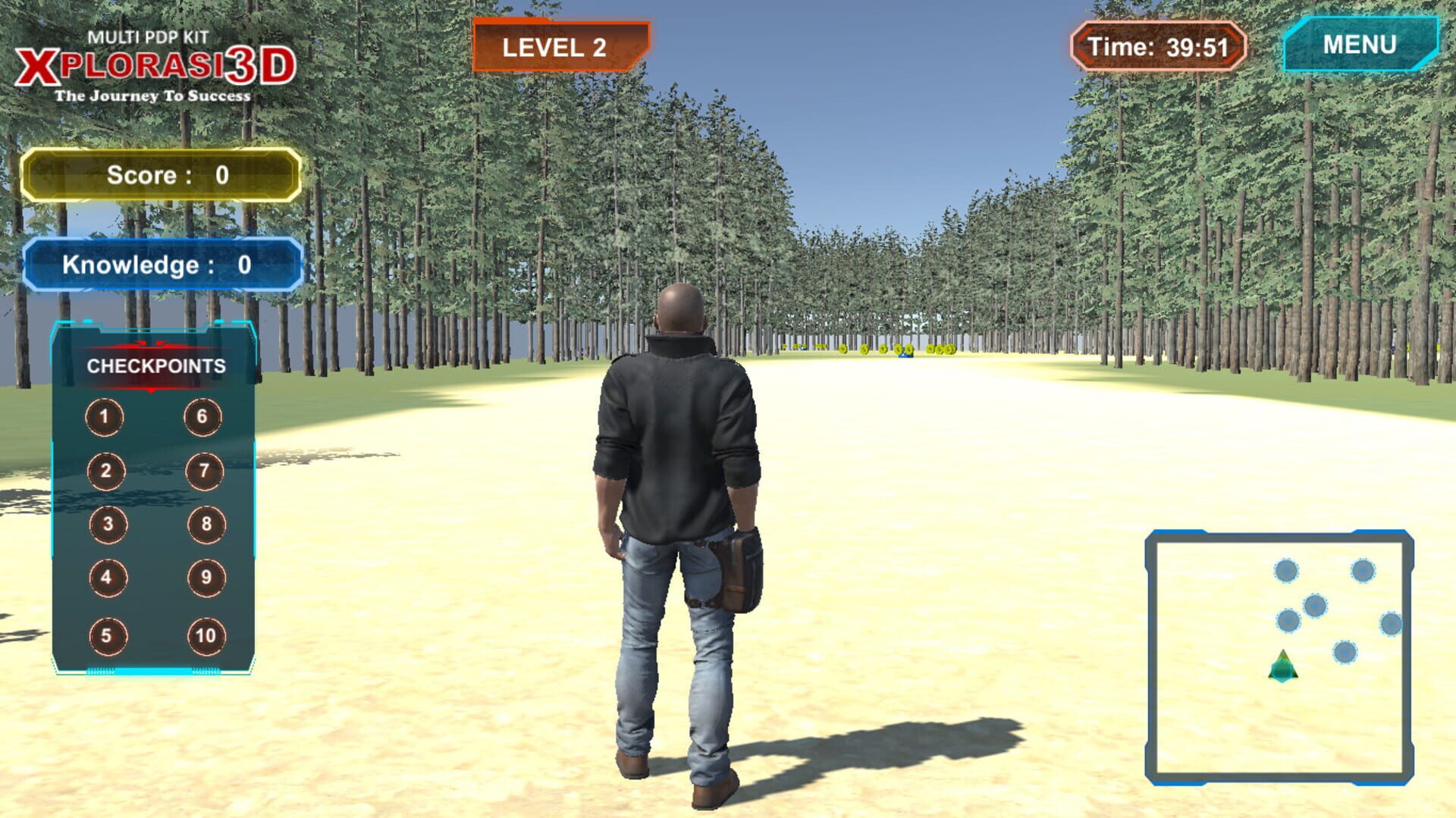 Xplorasi3d 2.0 - Screenshot