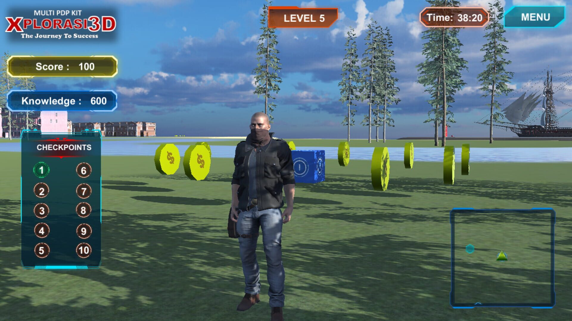 Xplorasi3d 2.0 - Screenshot