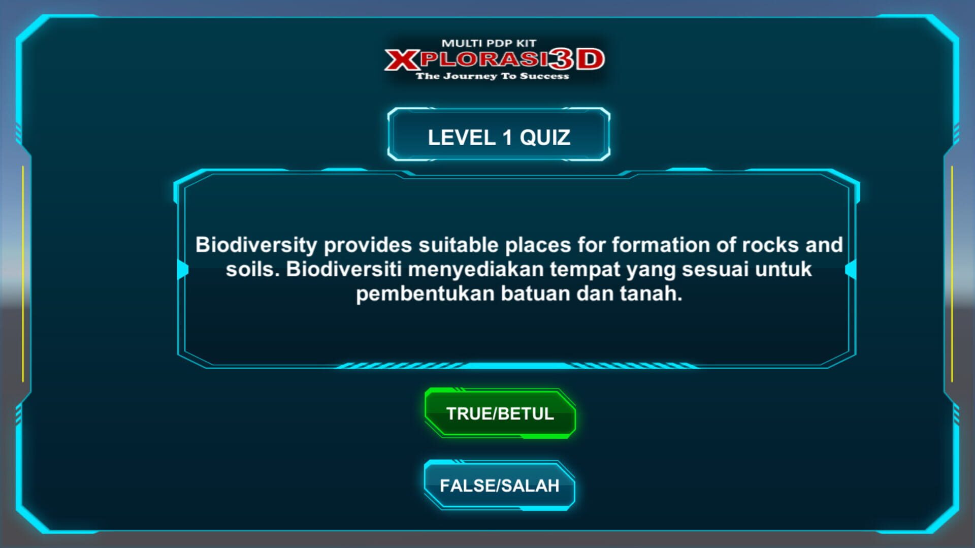 Xplorasi3d 2.0 - Screenshot