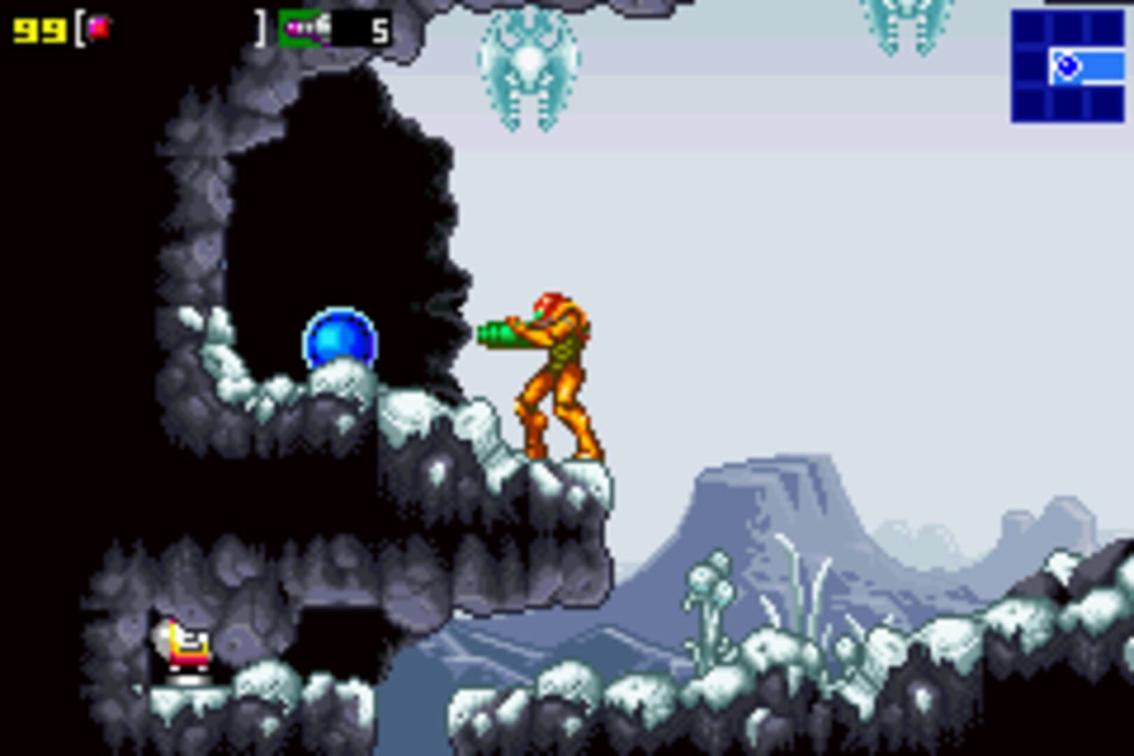 Captura de pantalla - Metroid: Subzero