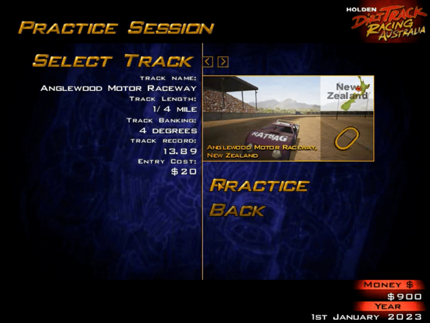 Dirt Track Racing: Australia screenshot