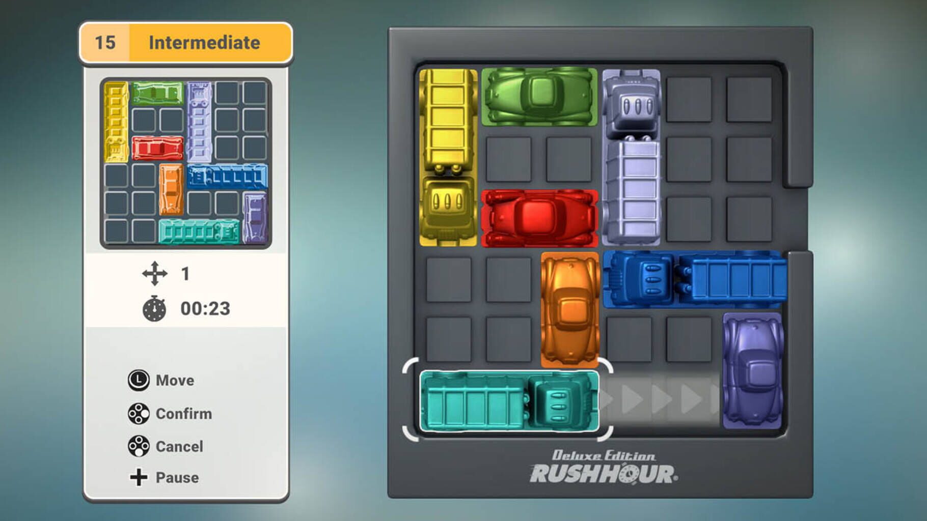 Captura de pantalla - Rush Hour Deluxe: The ultimate traffic jam game!