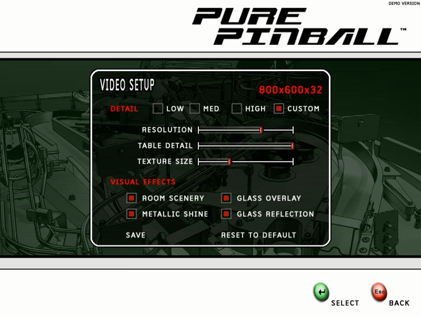 Pure Pinball screenshot