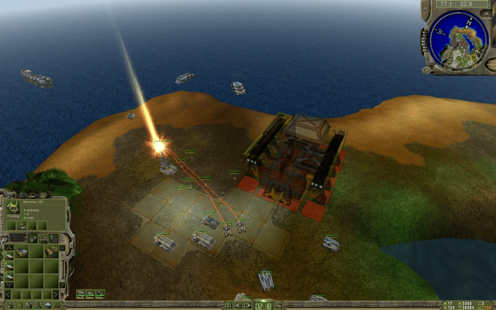 Battle Isle: The Andosia War screenshot