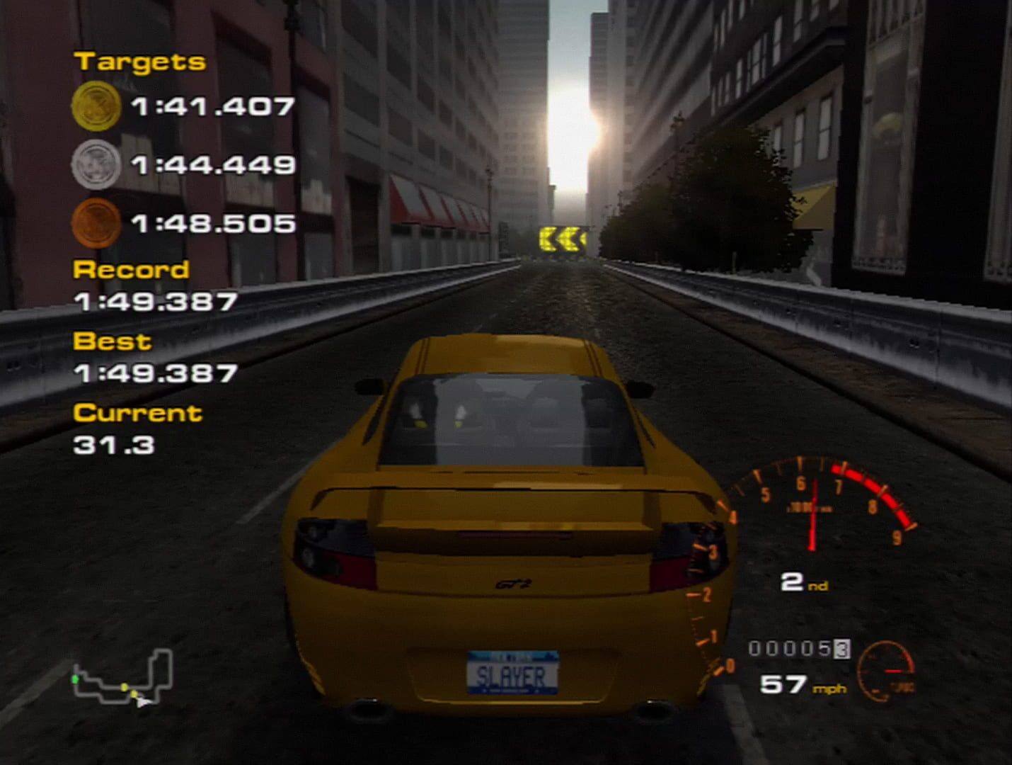 Captura de pantalla - Project Gotham Racing