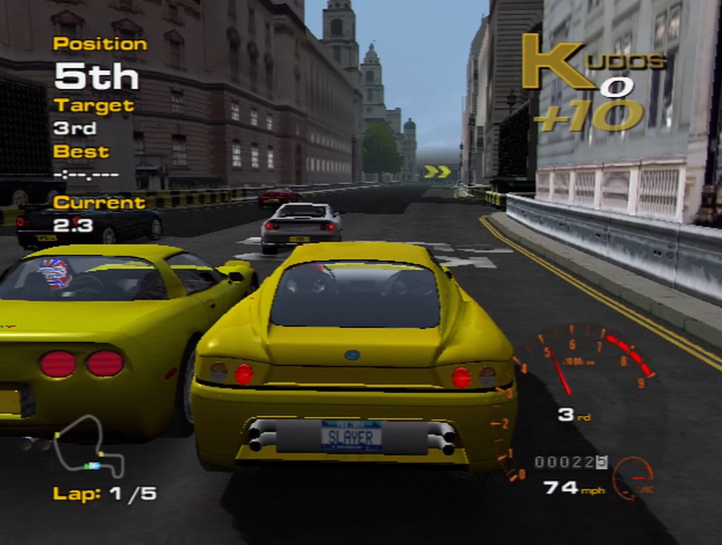 Captura de pantalla - Project Gotham Racing