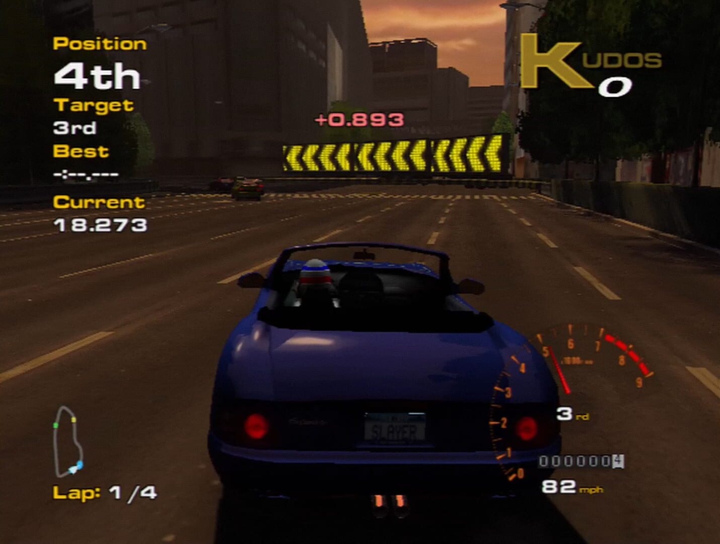 Captura de pantalla - Project Gotham Racing