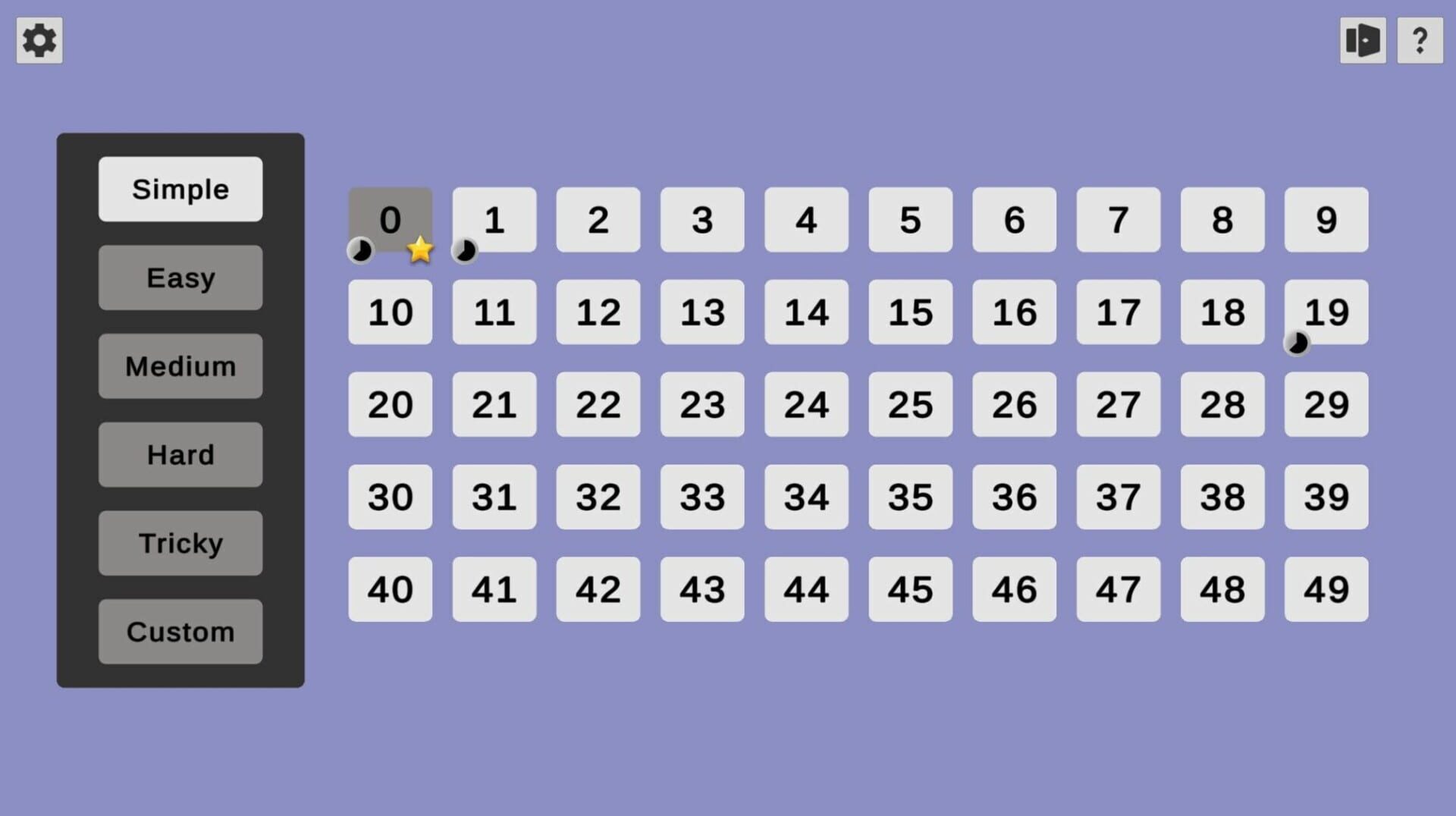 Symbol Sudoku - Screenshot