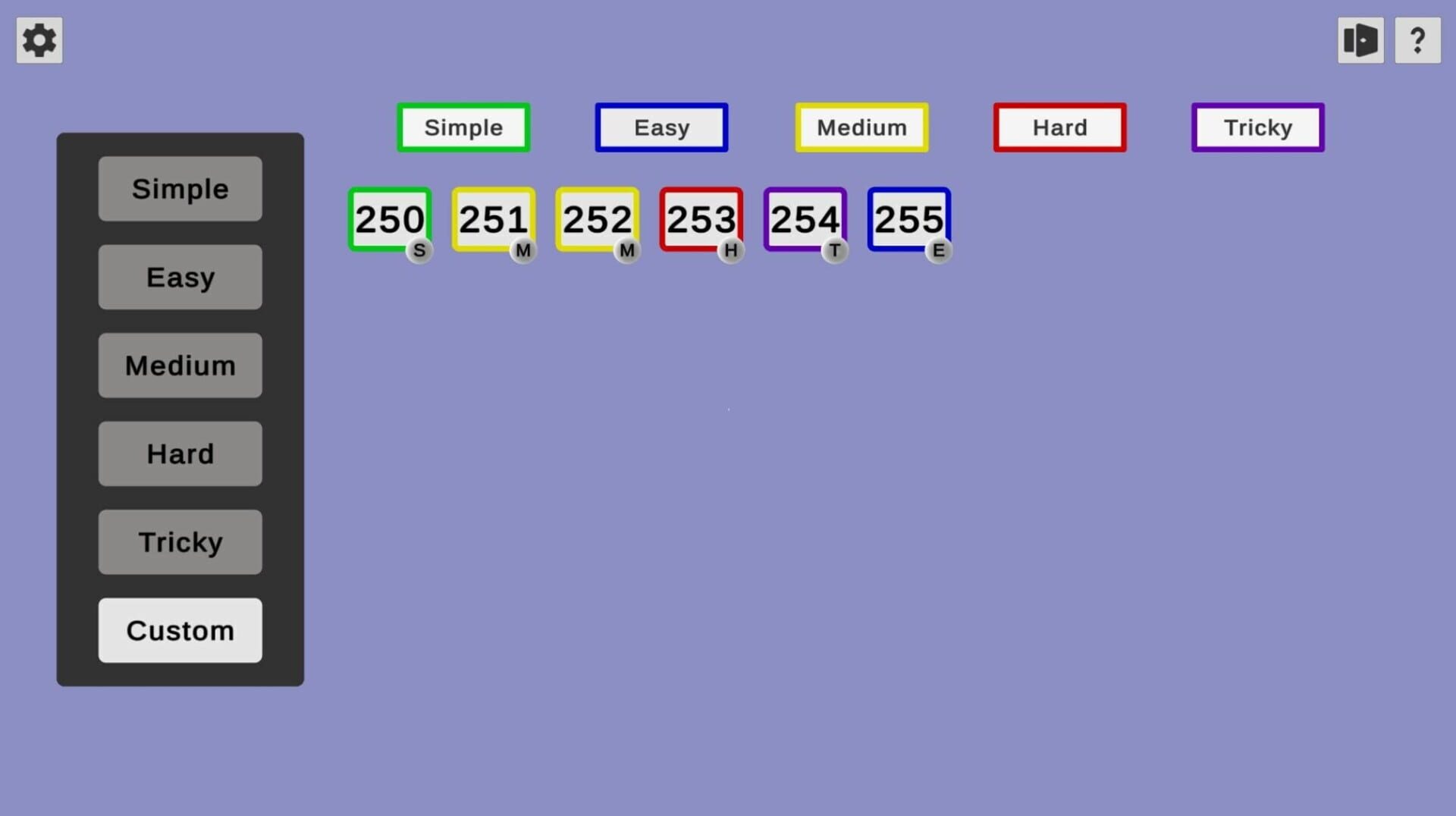 Symbol Sudoku - Screenshot