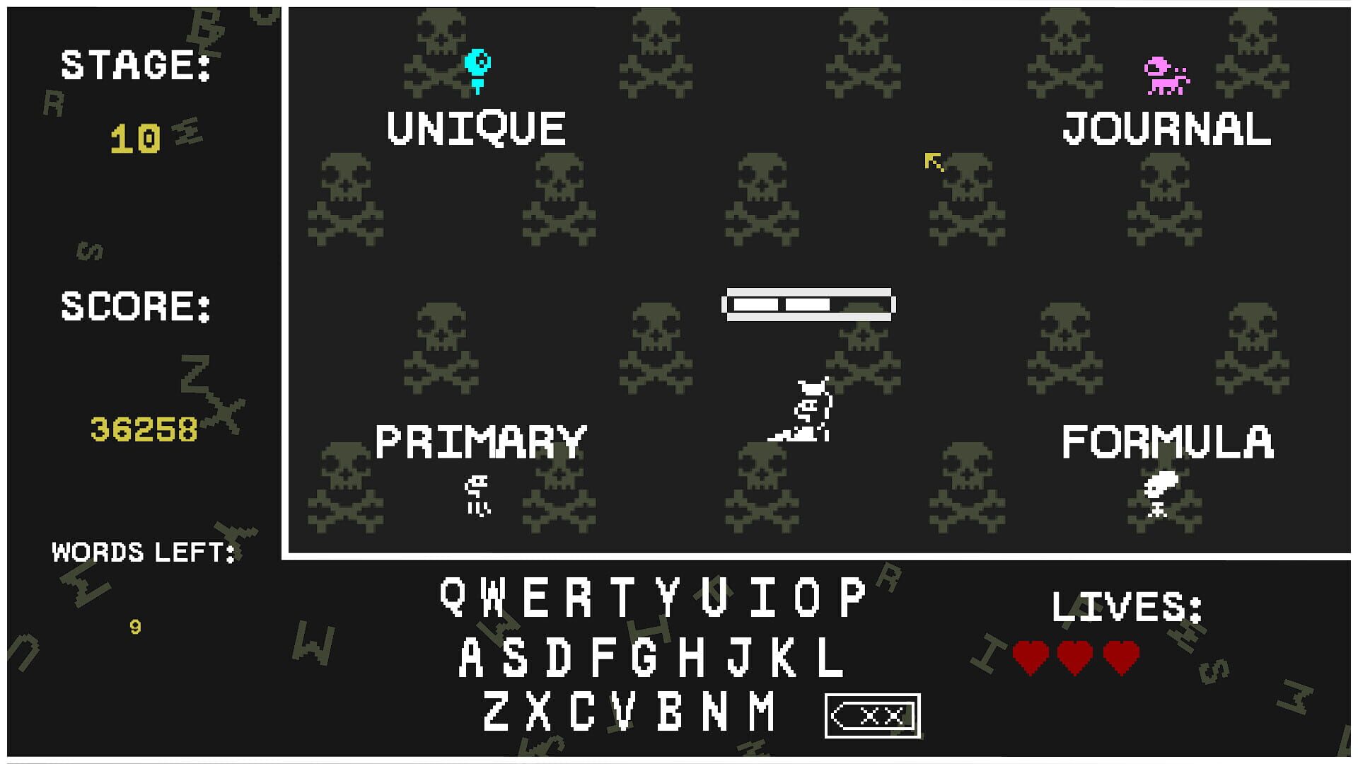 RogueType - Screenshot
