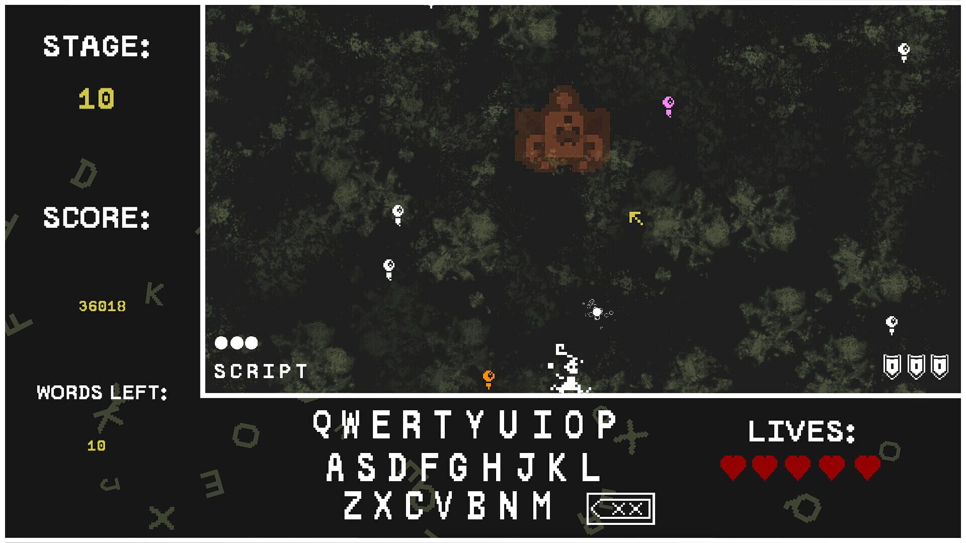 RogueType - Screenshot