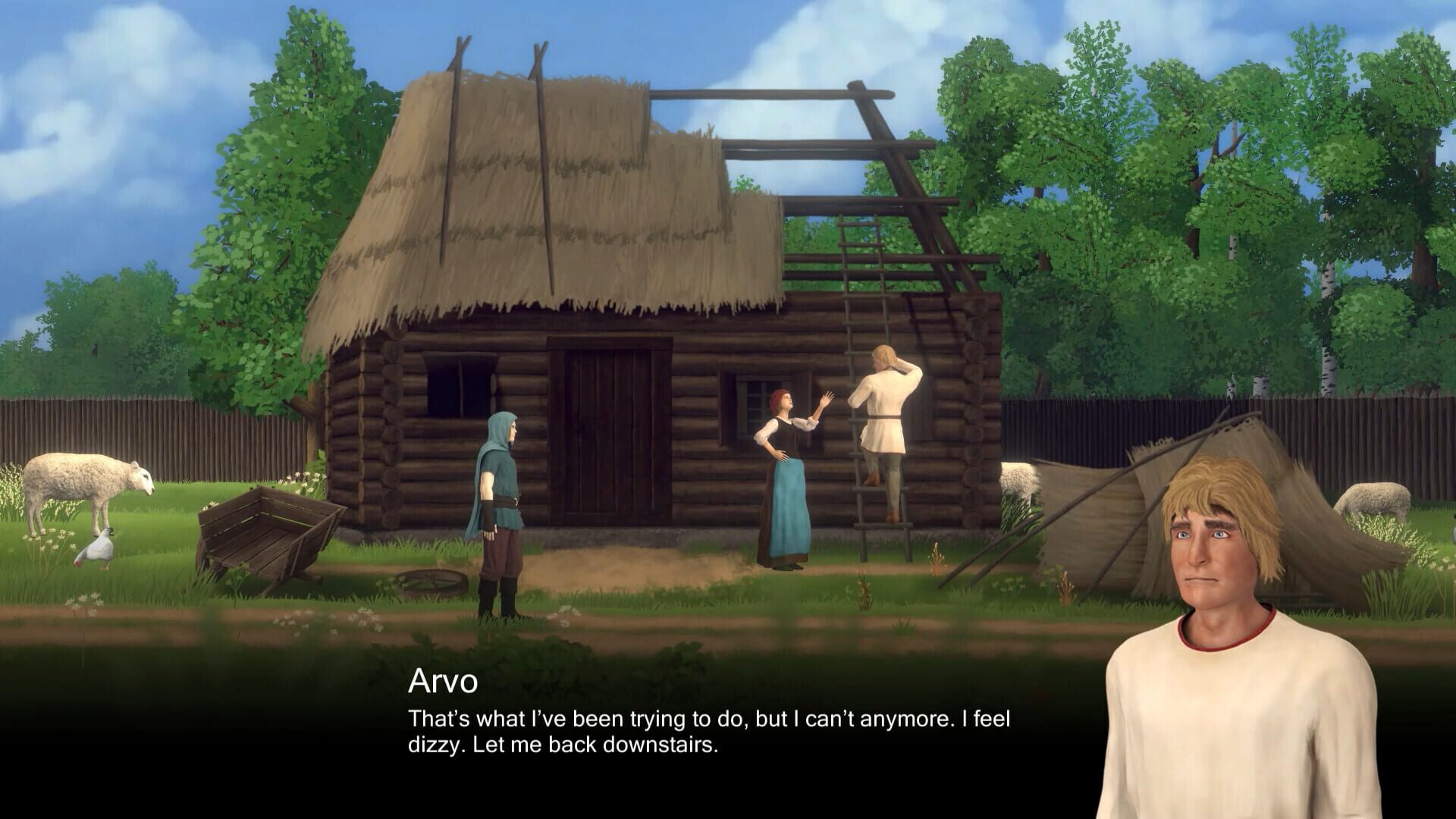 Evard the Hermit: Through Fears - Screenshot