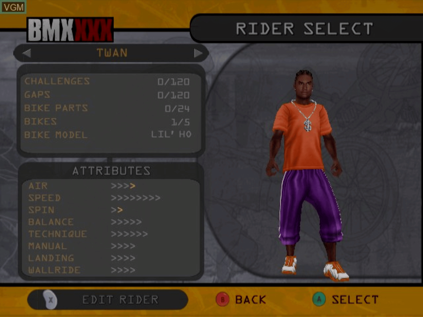 BMX XXX screenshot