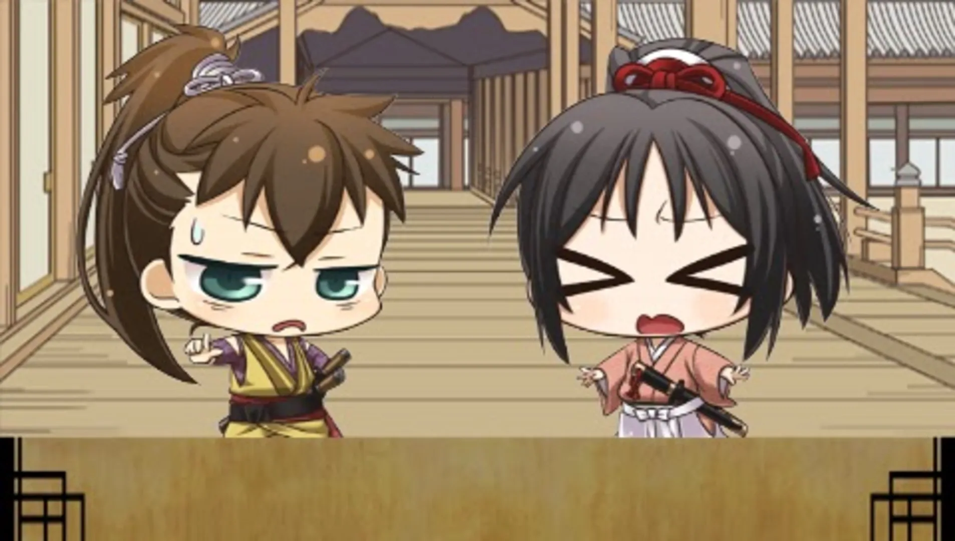 Captura de pantalla - Hakuoki Yuugiroku