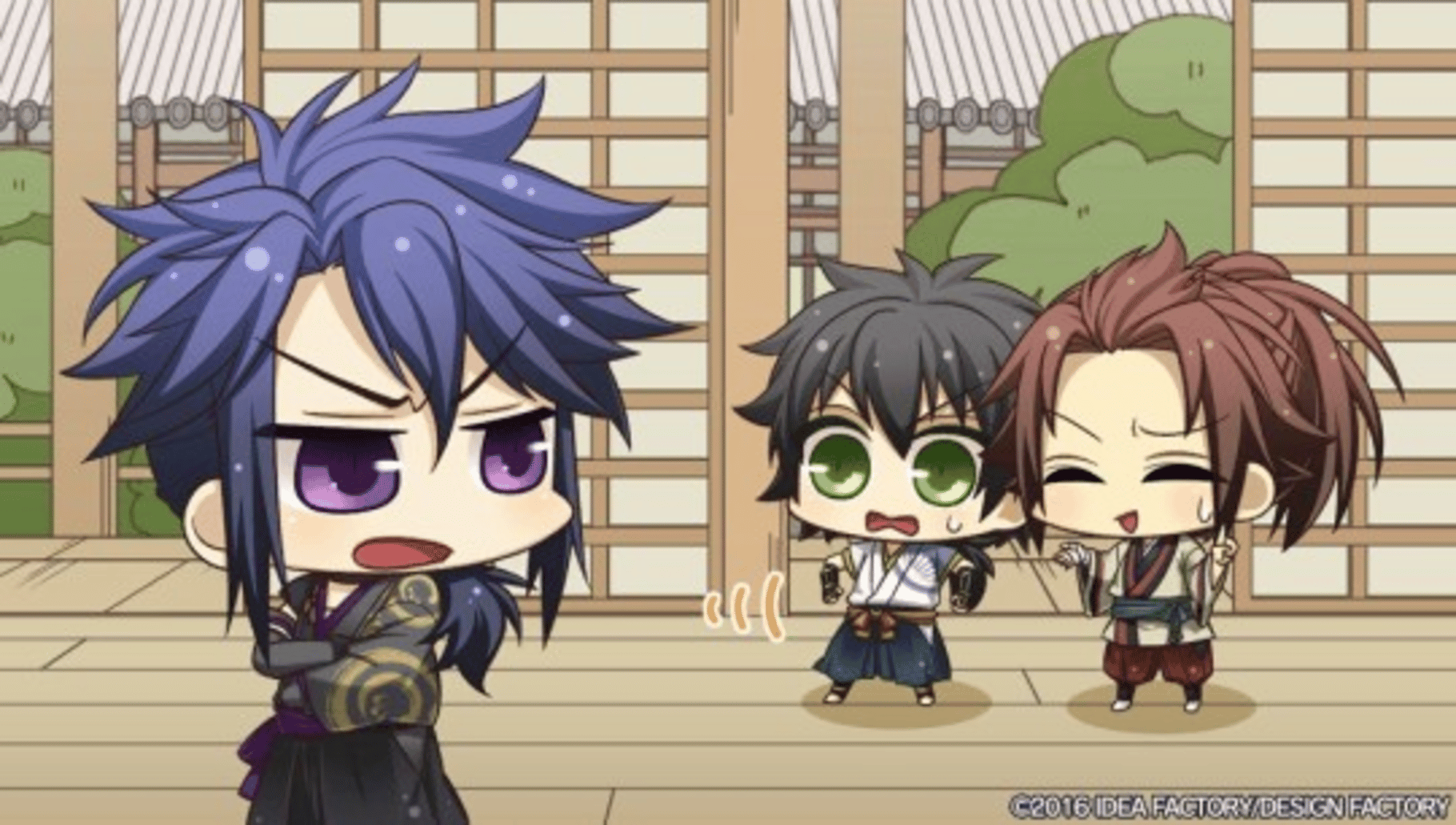 Hakuoki Yuugiroku screenshot