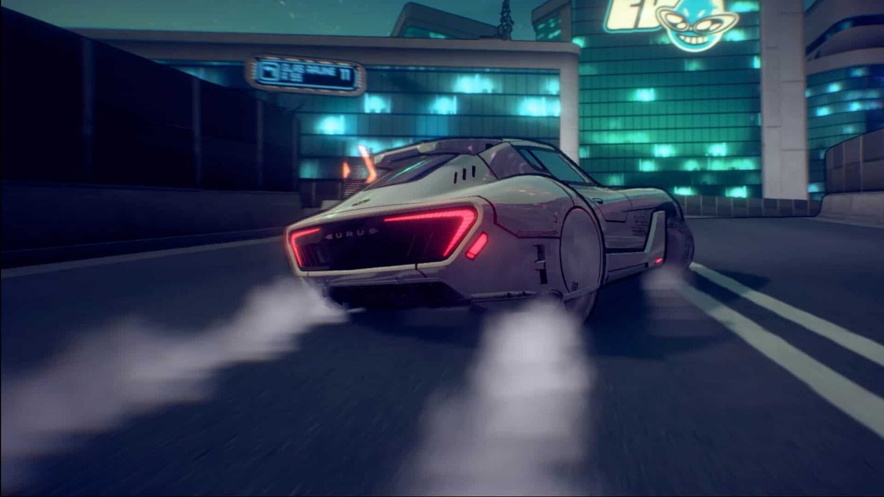 Captura de pantalla - Inertial Drift: Twilight Rivals Edition