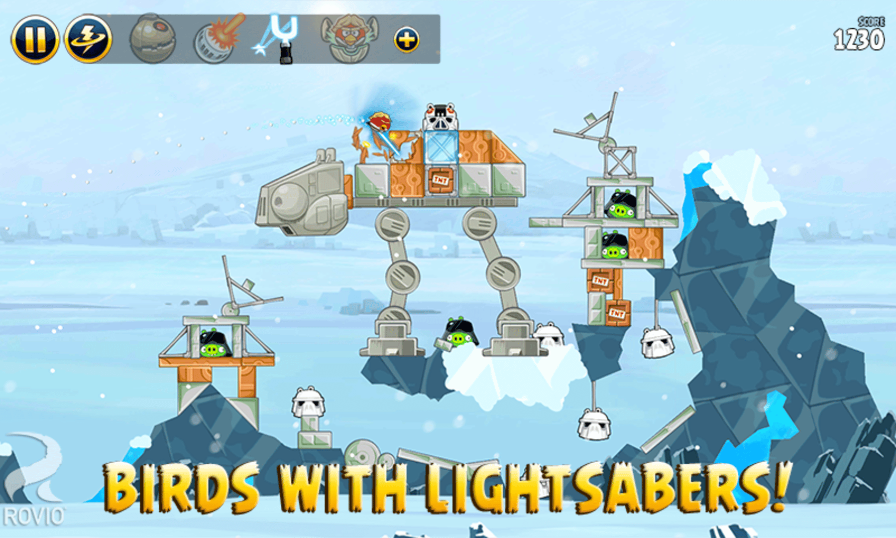 Angry Birds Star Wars HD screenshot