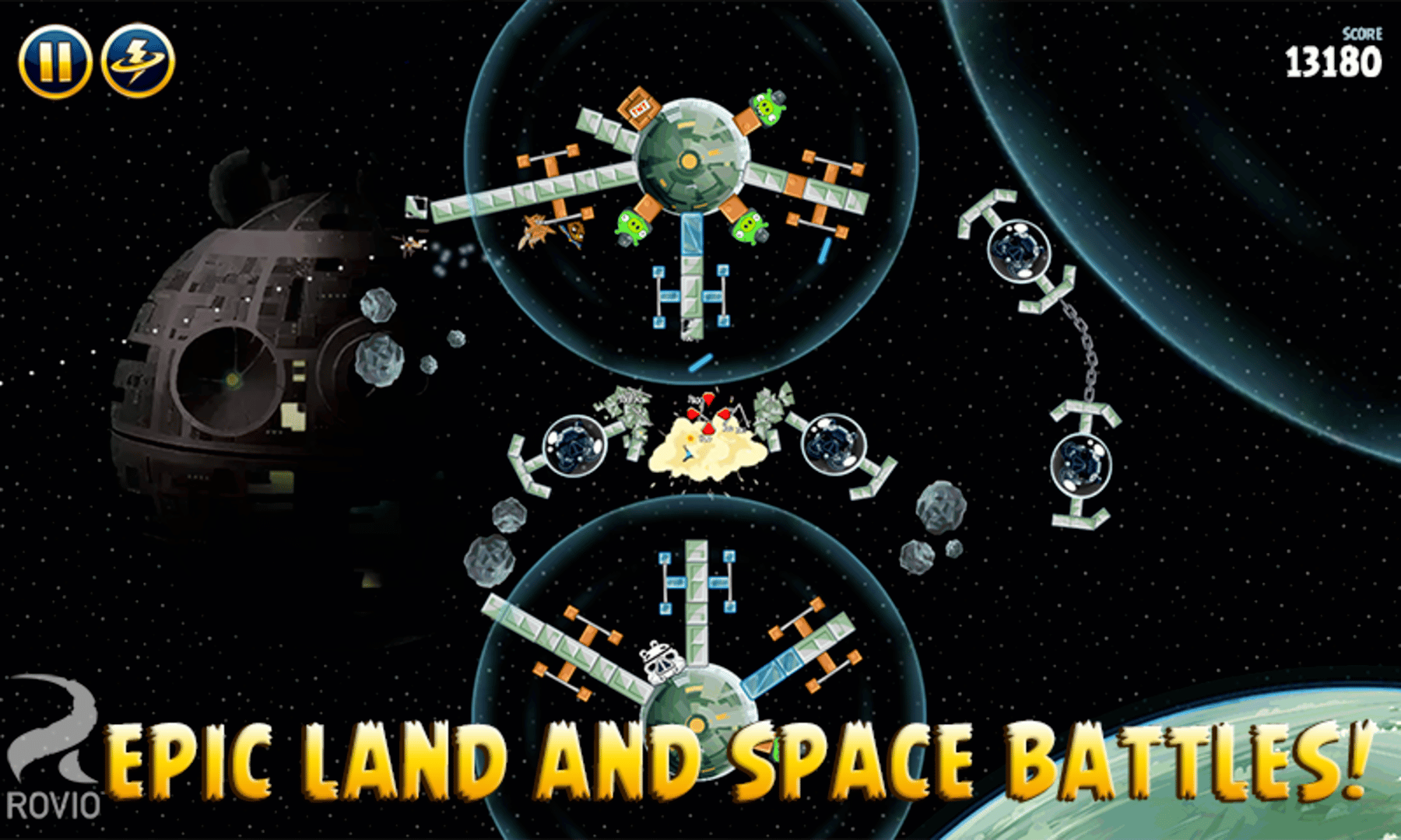 Angry Birds Star Wars HD screenshot